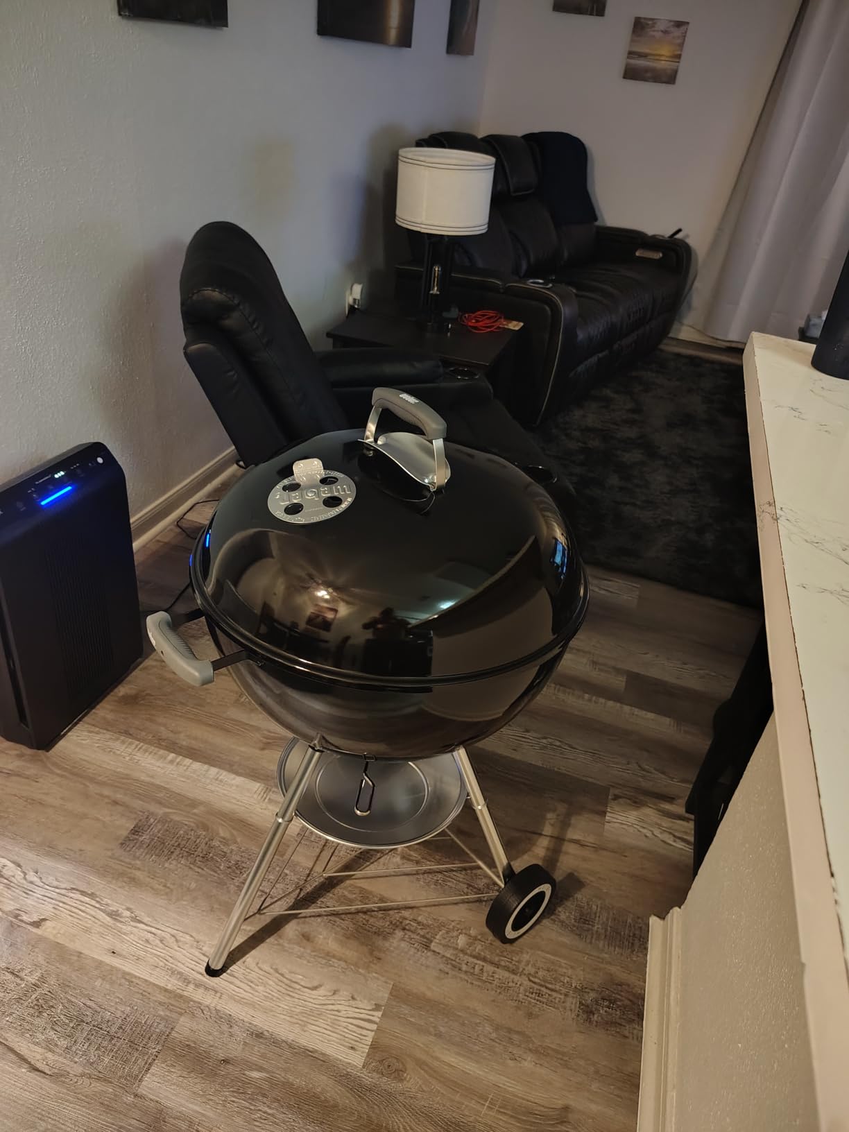 Weber® Original Kettle Charcoal Grill, 22-Inch, Black customer photo 1