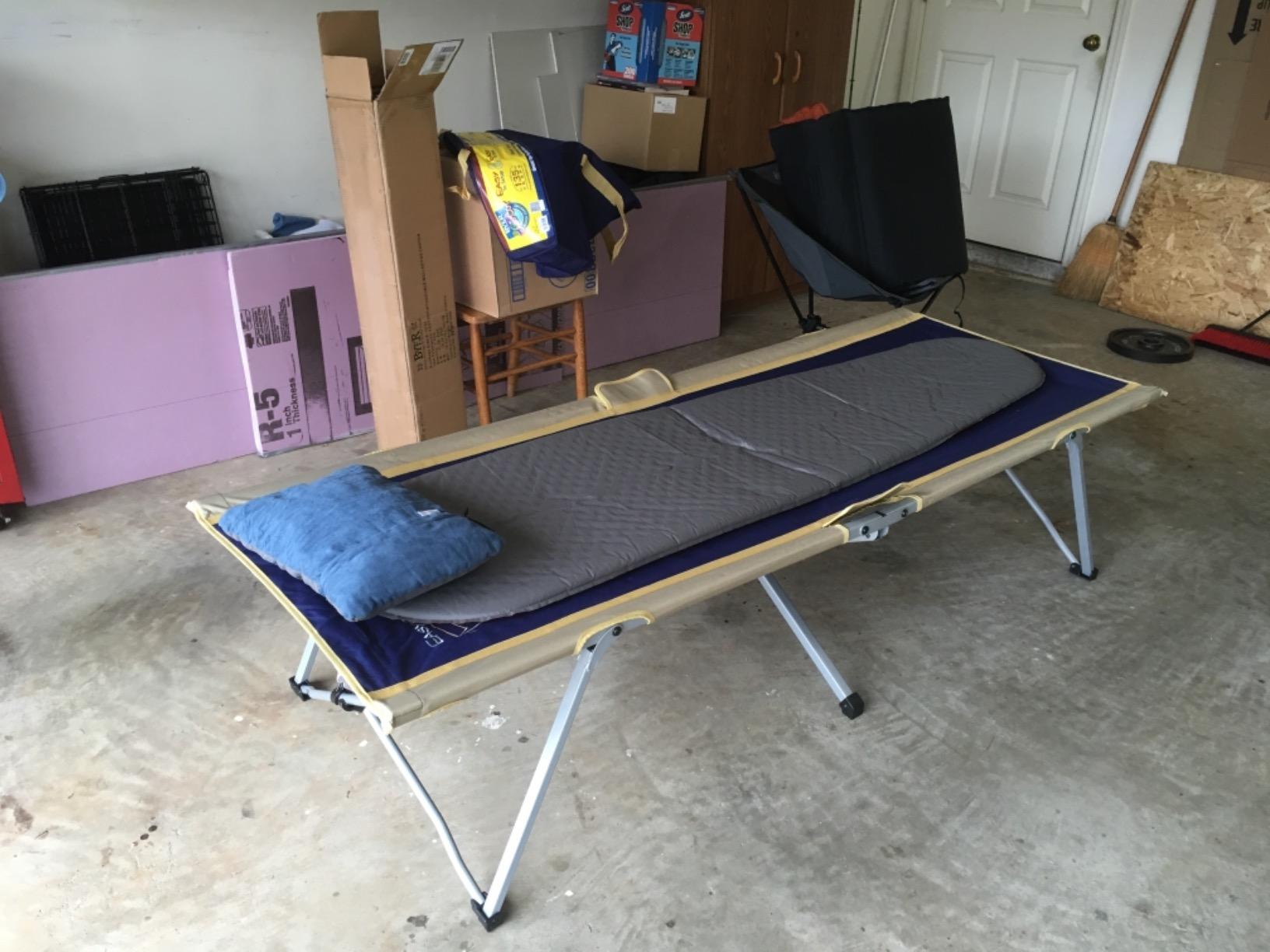 BYER OF MAINE Easy Cot, 330 lb, Extra Large Folding Cot, Bed for Adults customer photo 2