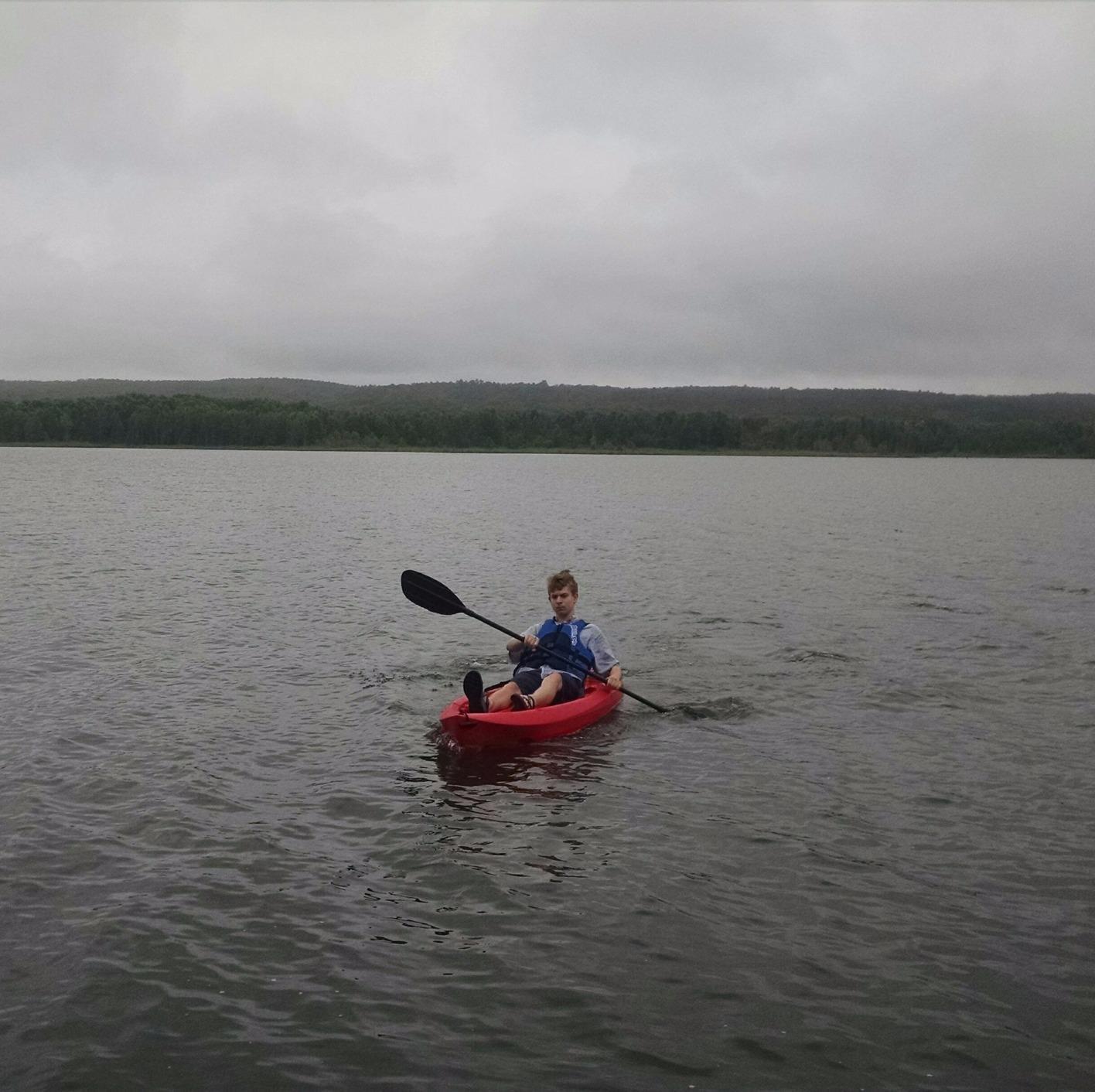 Lifetime Lotus Sit-On-Top Kayak with Paddle customer photo 1