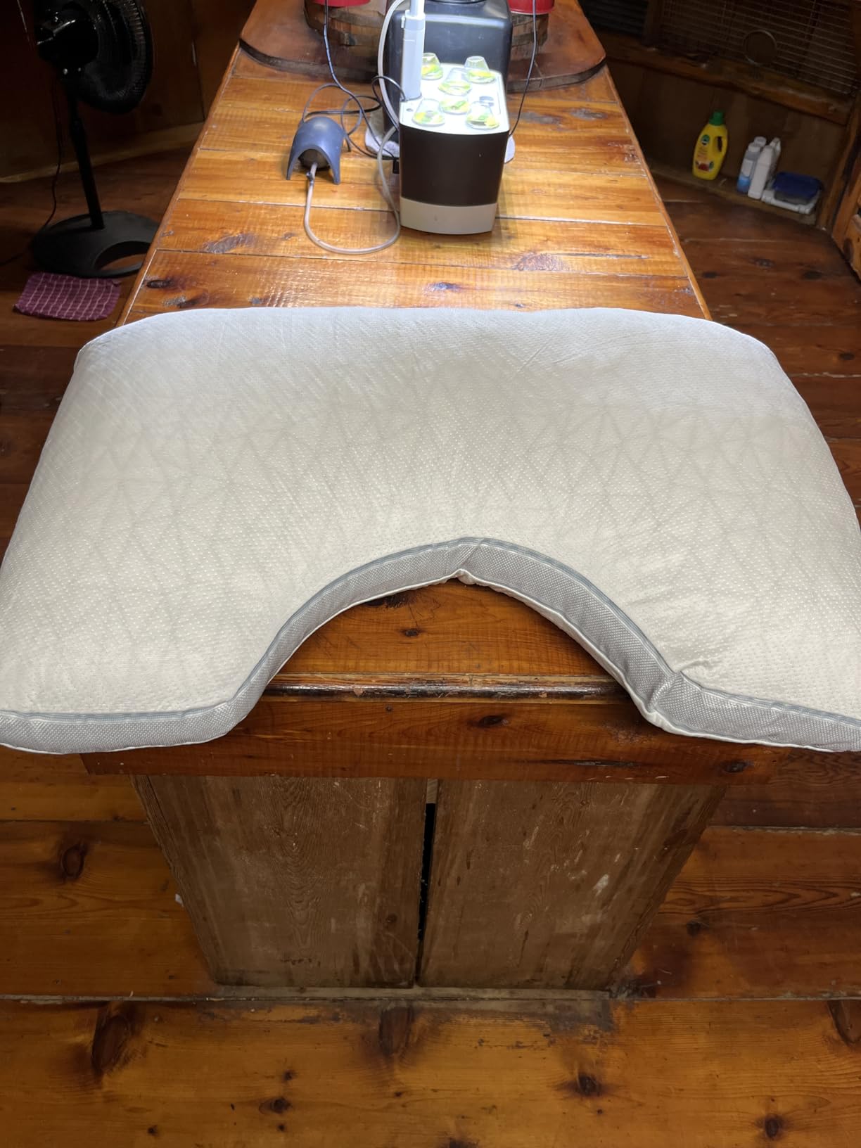 Coop Home Goods Original Adjustable Pillow, Queen Size Bed Pillow for Sleeping, Cross Cut Memory Foam Pillow - Medium Firm Back, Stomach and Side Sleeper Pillow, CertiPUR-US/GREENGUARD Gold customer photo 2
