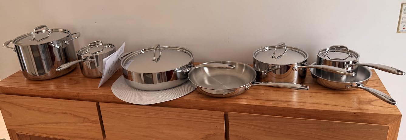 Tramontina Signature Tri-Ply Clad Stainless Steel 12-Pc Pots and Pans Set customer photo 1