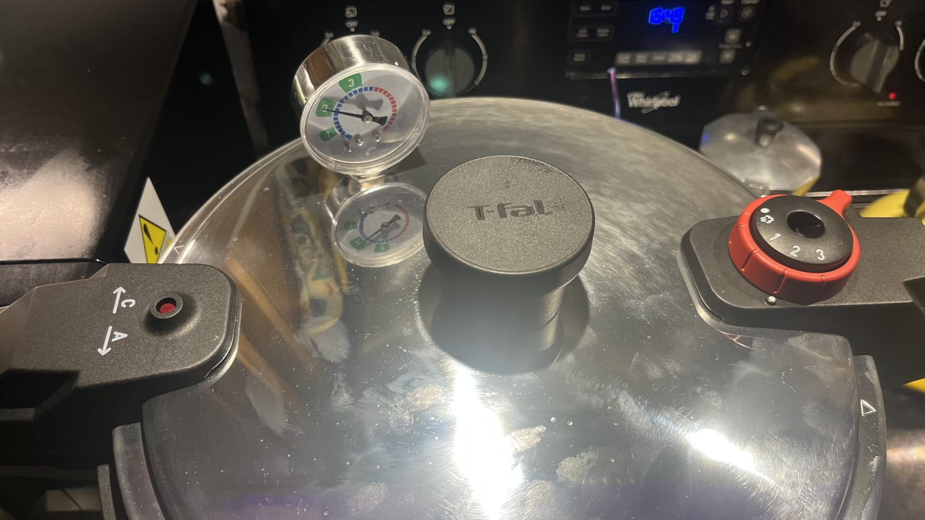 T-fal 22-Quart Aluminum Pressure Canner, 3 PSI Settings, Home Canning, Includes Racks & Canning Guide customer photo 1