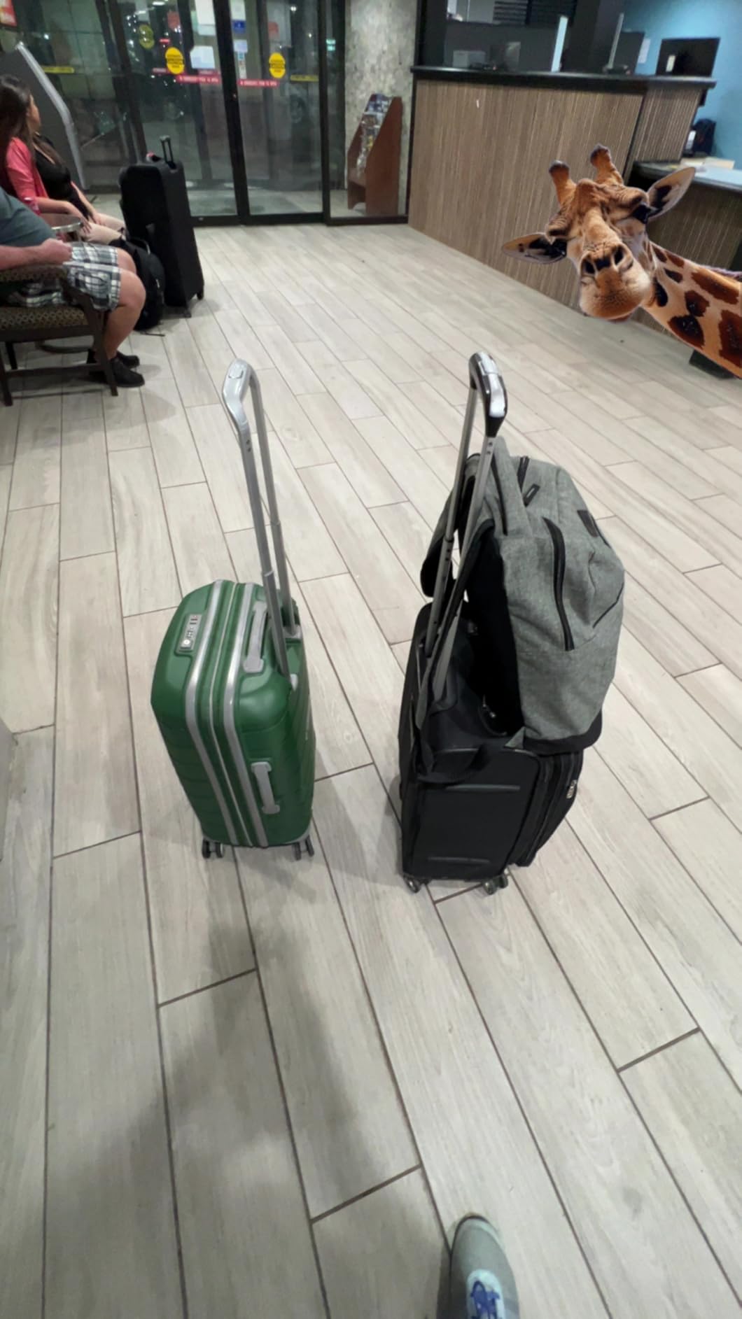 Samsonite Freeform Hardside Carry-On Luggage with Spinner Wheels - Hardshell Suitcase - TSA, Airline-Approved - Expandable Hard Shell, Smooth Rolling Wheels for Lightweight Travel – Black customer photo 1