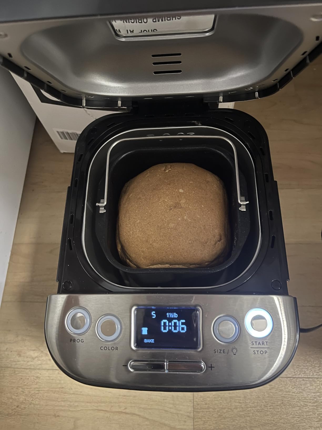 Cuisinart Bread Maker Machine, Stainless Steel, 12 Programs, Up to 2 lbs customer photo 1