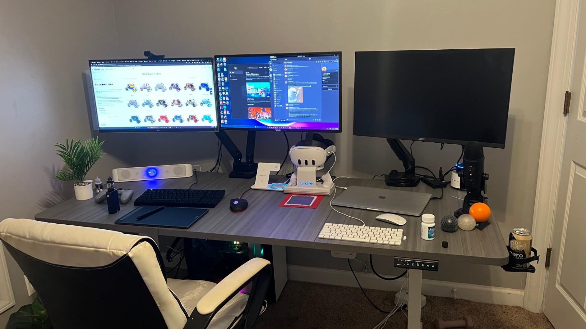 VIVO Black 60 x 24 in Standing Desk, DESK-KIT-1B6B customer photo 1