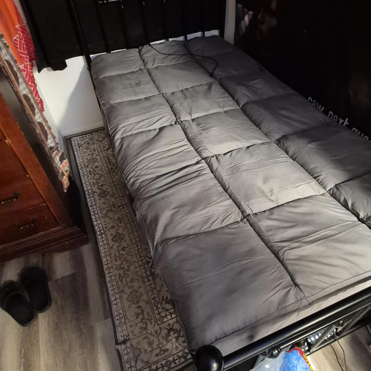 COONP Queen Mattress Topper, Cotton Extra Thick Pillow Top Mattress Pad customer photo 1