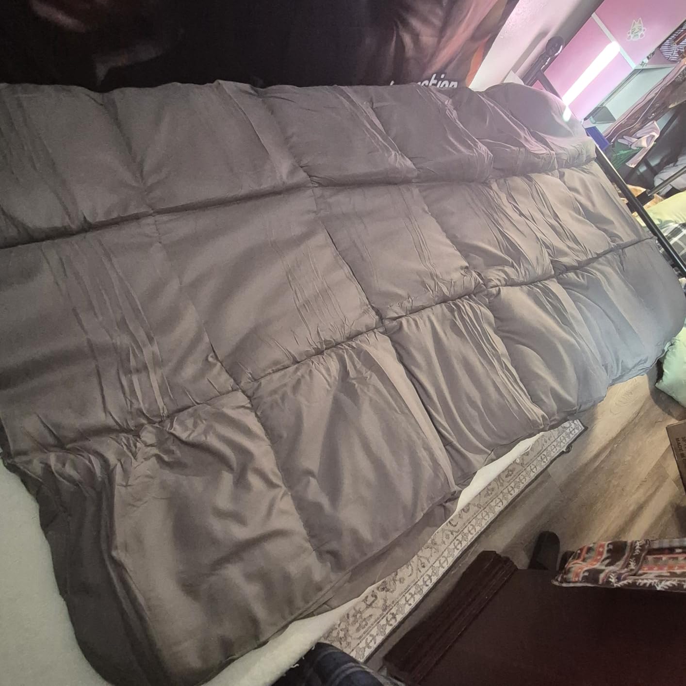 COONP Queen Mattress Topper, Cotton Extra Thick Pillow Top Mattress Pad customer photo 2