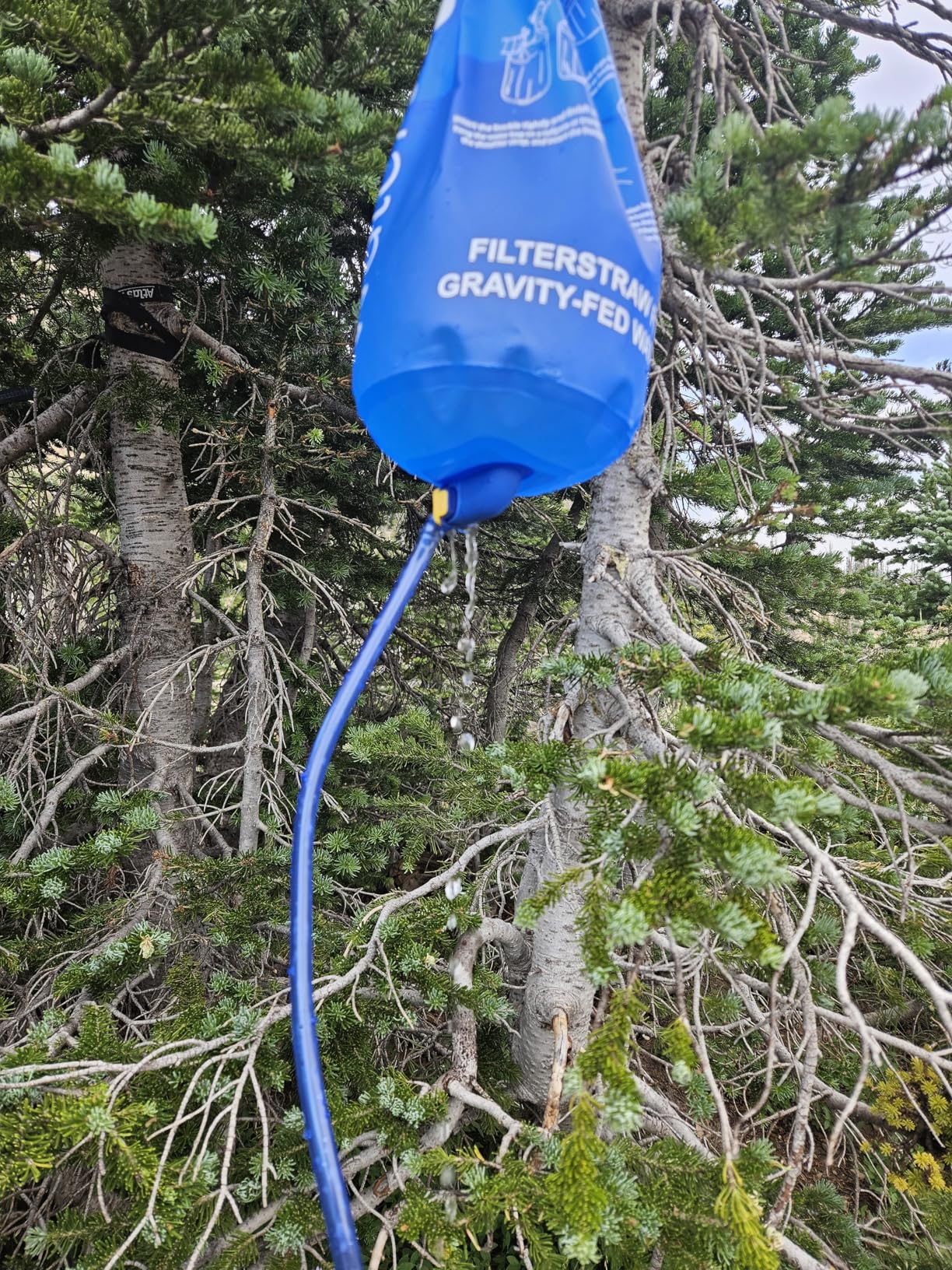 Waterdrop Gravity Water Filter Straw, Camping Water Filtration System, 1.5 gal Bag, 5 Stage Filtration customer photo 2