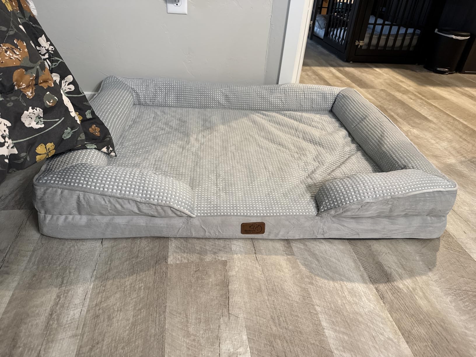 Bedsure Orthopedic Dog Beds Large Sized Dog Washable Original Design customer photo 2
