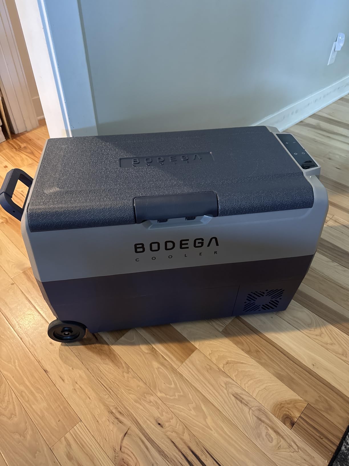 BODEGACOOLER 12 Volt Portable Refrigerator,53 Quart Car Fridge Dual Zone -4℉-68℉,50L Car Freezer APP Control,Electric Compressor Cooler 12/24V DC and 100-240V AC for RV,Camping,Travel,Truck,Vehicles customer photo 2