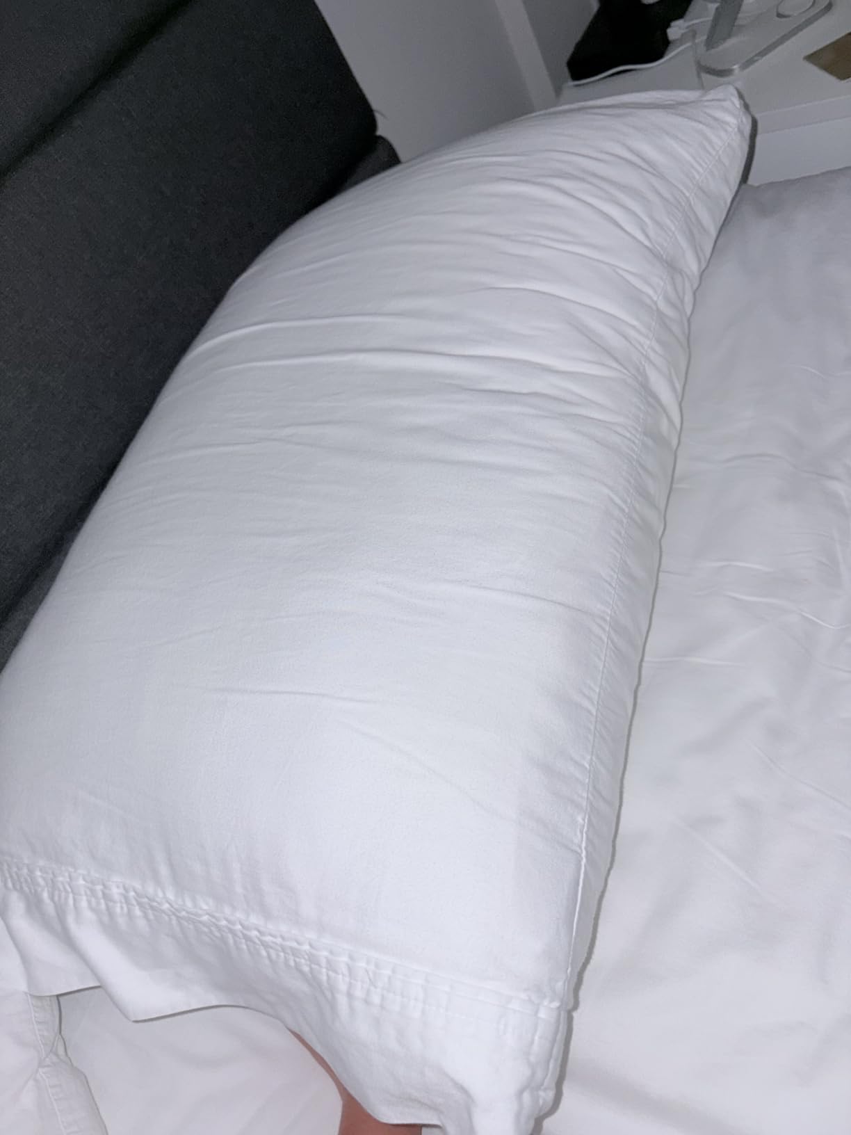 Utopia Bedding Gusset Bed Pillow, Hotel Pillows Queen Size Set of 2, White customer photo 1