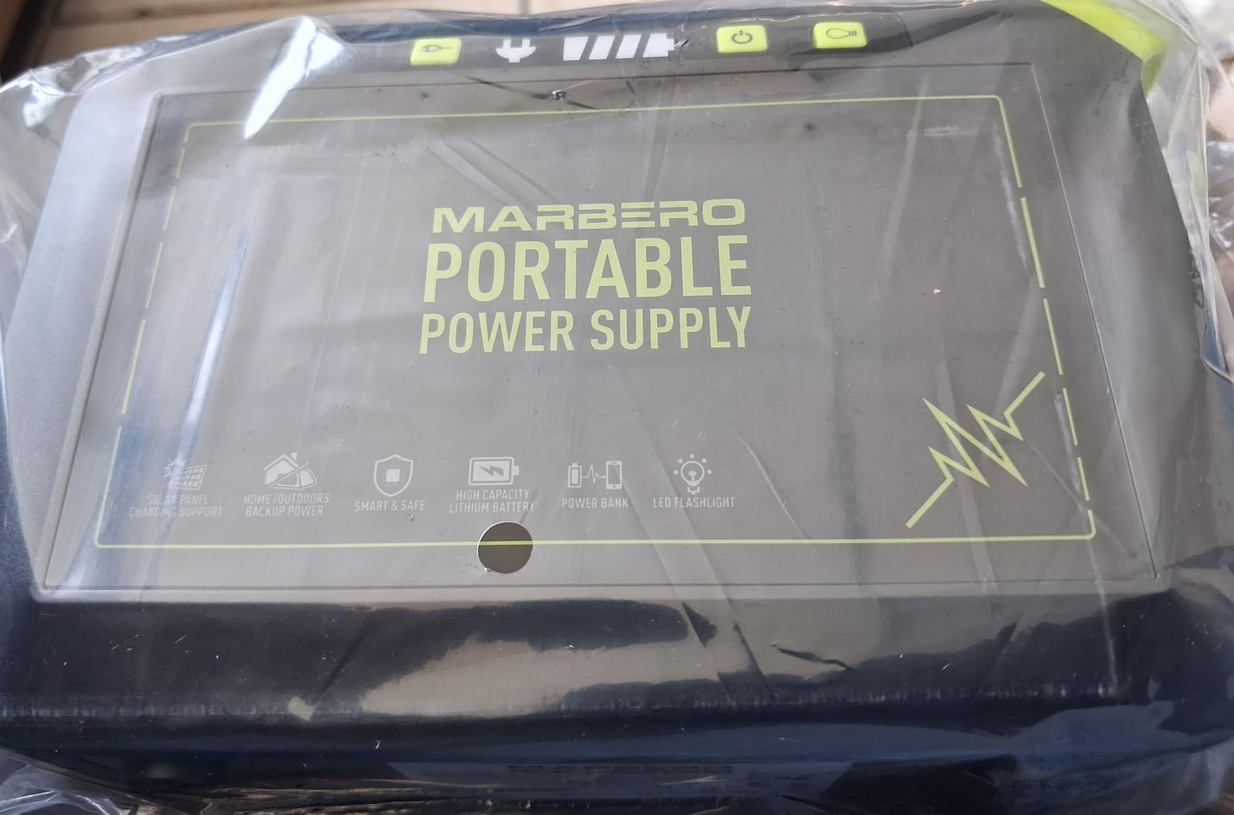 MARBERO Portable Power Station 88Wh Camping Lithium Battery Solar Generator Fast Charging with AC Outlet 120W Peak Power Bank for Home Backup Outdoor Emergency RV Van Hunting customer photo 2