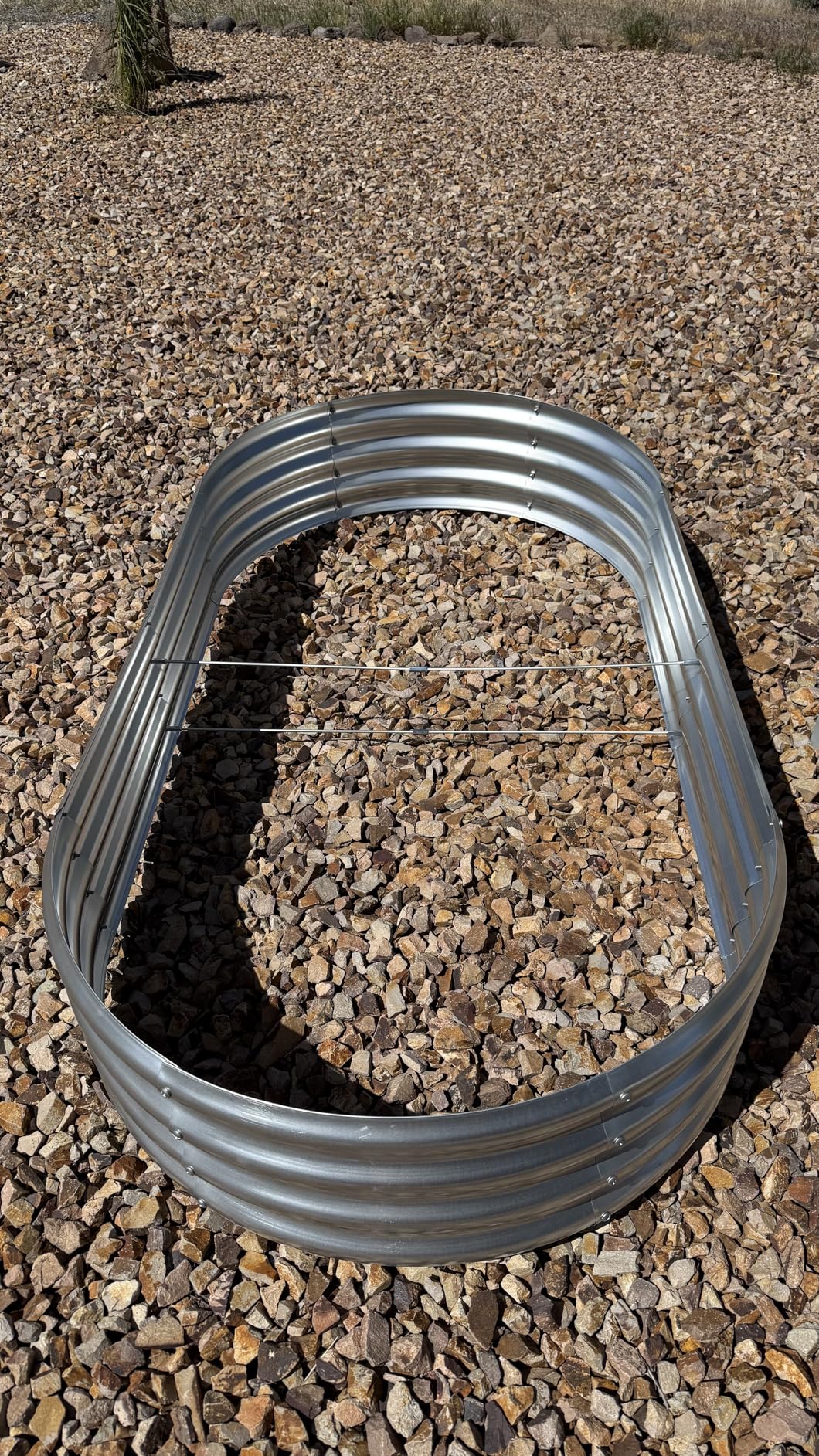 Land Guard 6ft Metal Raised Garden Bed, 2 Pcs Galvanized Planter Raised Beds for Vegetables customer photo 1