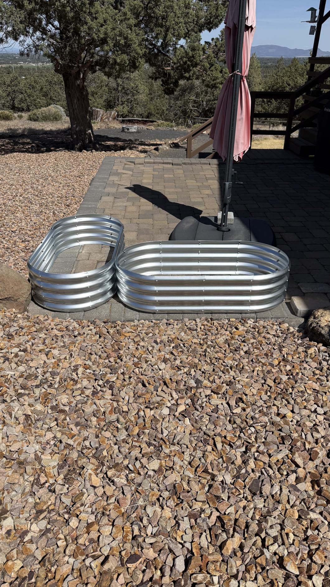 Land Guard 6ft Metal Raised Garden Bed, 2 Pcs Galvanized Planter Raised Beds for Vegetables customer photo 2