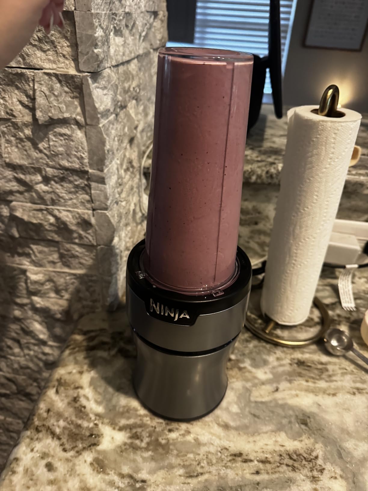Ninja Nutri-Plus Personal Blender, 900PW, (3) 20oz Cups, Silver, BN301 customer photo 1