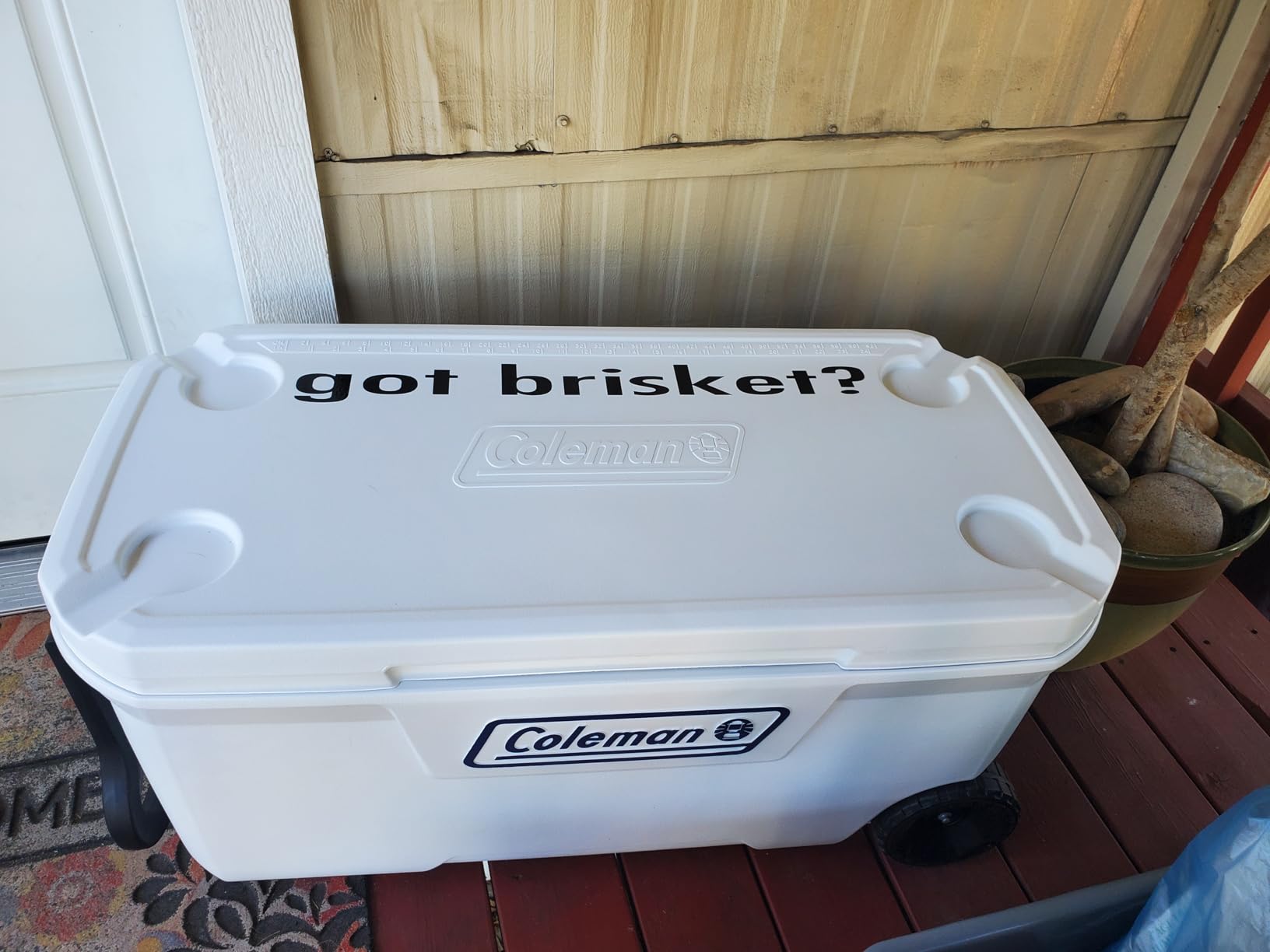 Coleman Marine Cooler with Fully Insulated UV Guard Lid & Body customer photo 1