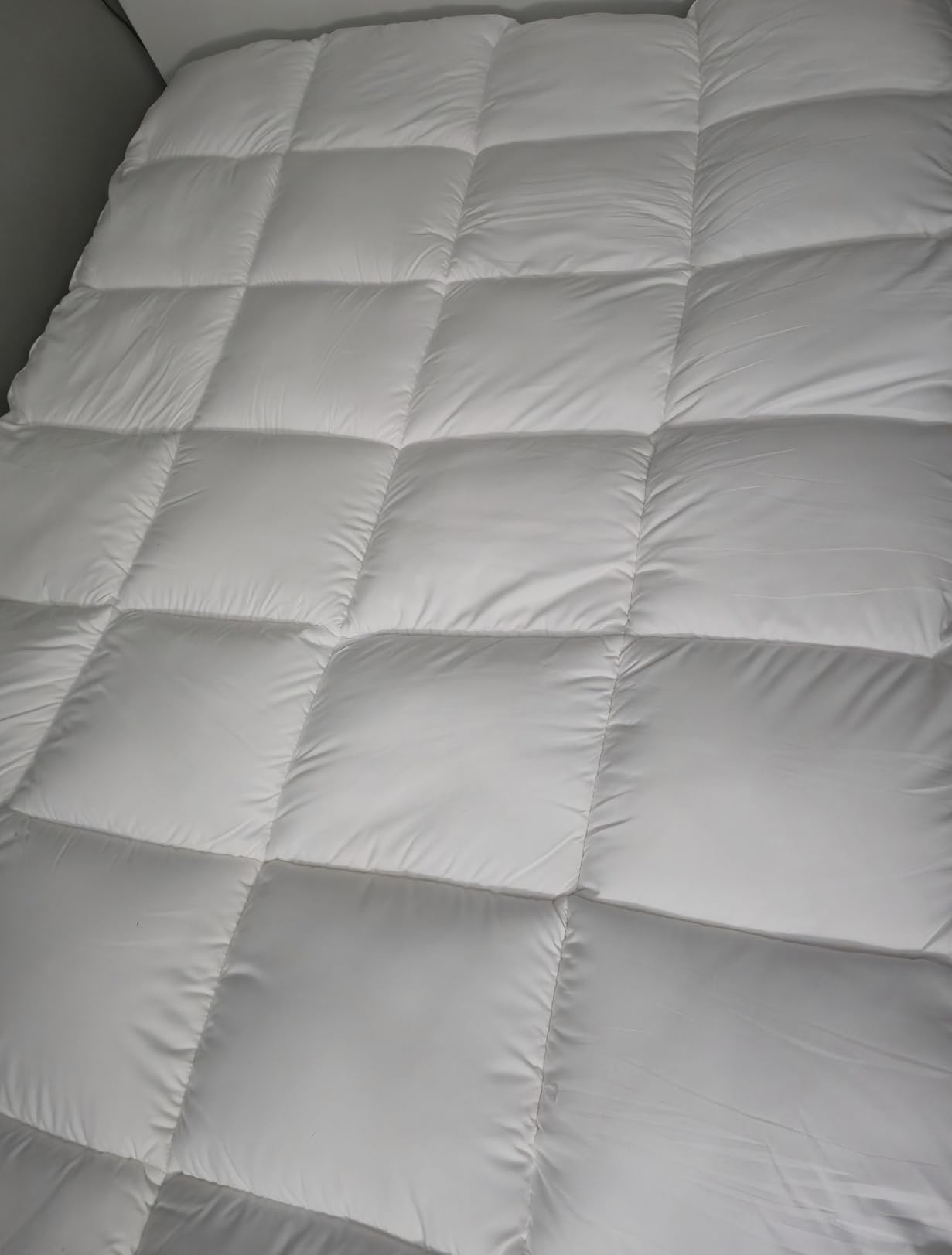ELEMUSE Queen Mattress Topper, Extra Thick Pillow Top Mattress Pad Cover customer photo 2