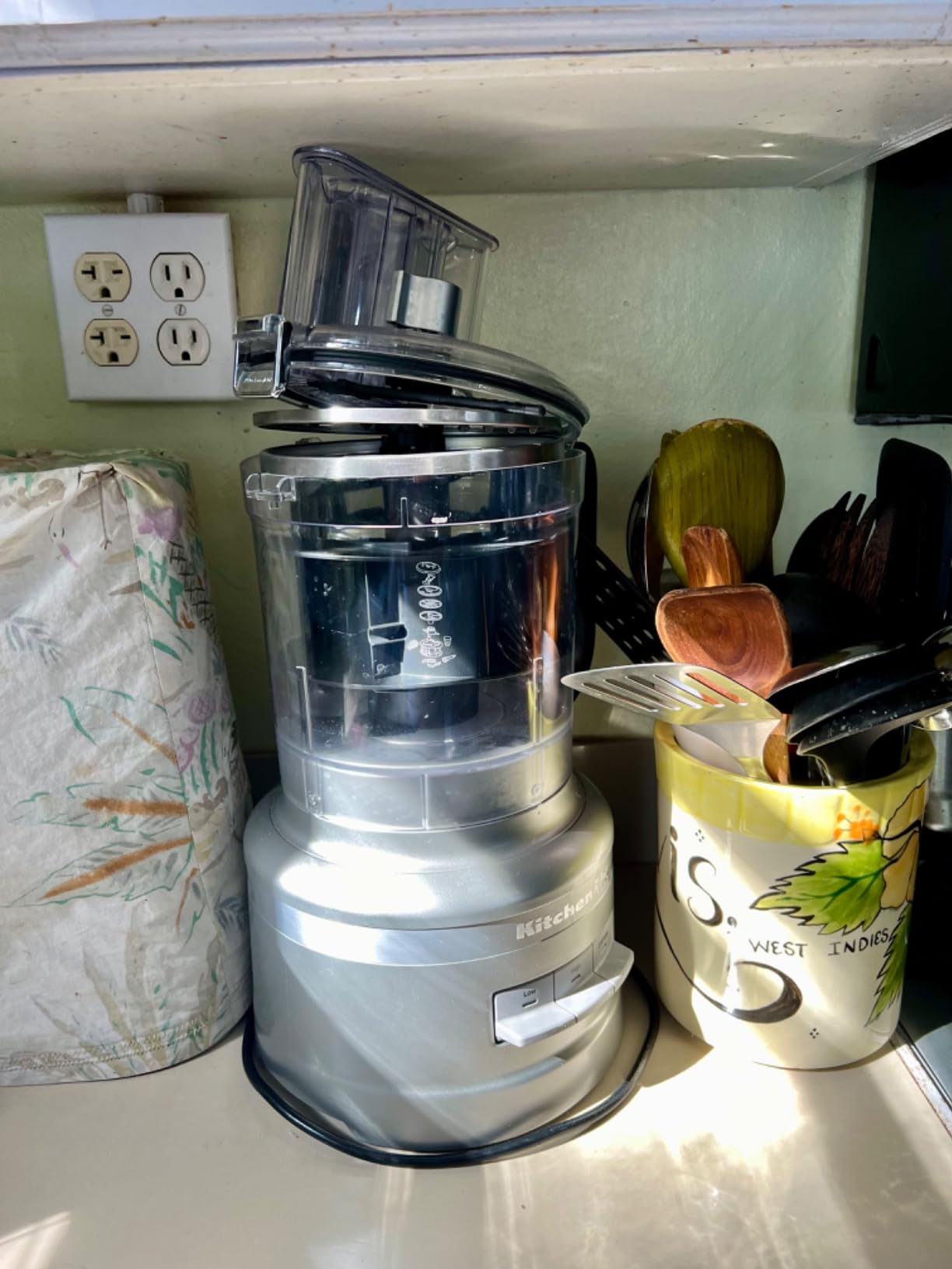 KitchenAid 13-Cup Food Processor, KFP1318, Contour Silver | All-in-One Storage Solution, Chop, Shred, Knead and Mix. Adjust Slicing Thickness, 3-in-1 Feed Tube, Storage Caddy customer photo 1