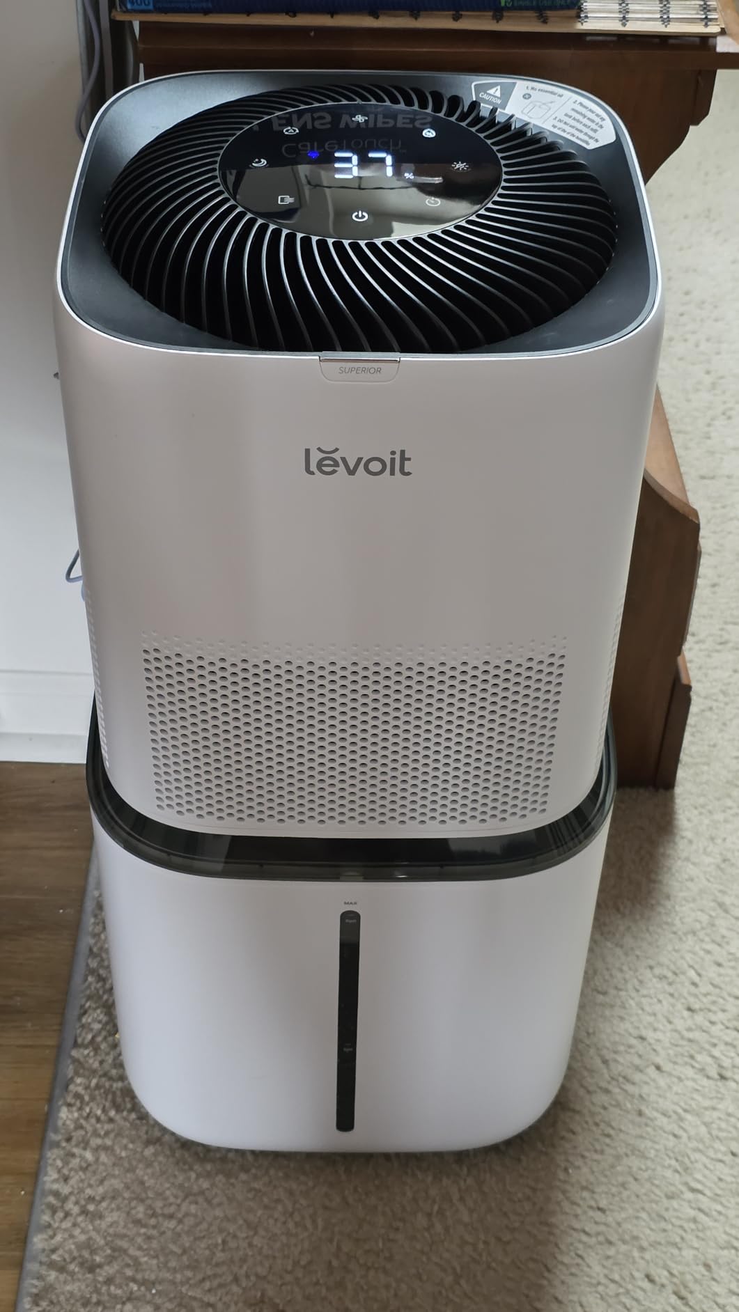 Levoit LV600S Smart Warm&Cool Mist Humidifiers for Home Bedroom Large Room | 6L 753ft Coverage, Quickly & Evenly Humidify Whole House, Easy Top Fill, Smart Sensor, App & Voice Control, Quiet Sleep Mode customer photo 2