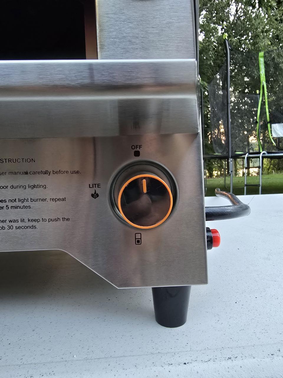 BIG HORN Gas Pizza Oven, Portable Propane Pizza Oven with 15 inch Pizza Stone, Stainless Steel Pizza Maker for Outdoor Cooking customer photo 2