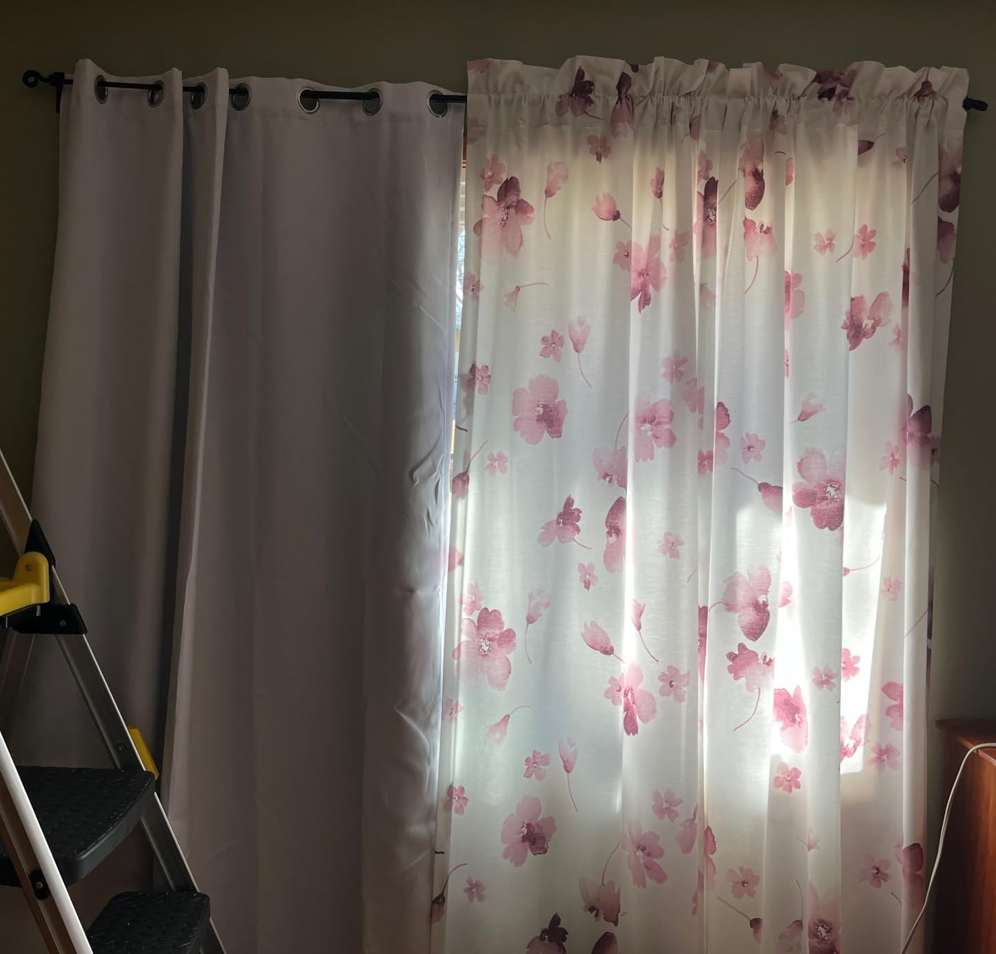 BGment Black Blackout Curtains for Bedroom - Black Out Curtains 63 Inch Long Thermal Insulated Grommet Total Room Darkening Window Drapes for Living Room, 2 Panels, 42 x 63 Inch customer photo 2