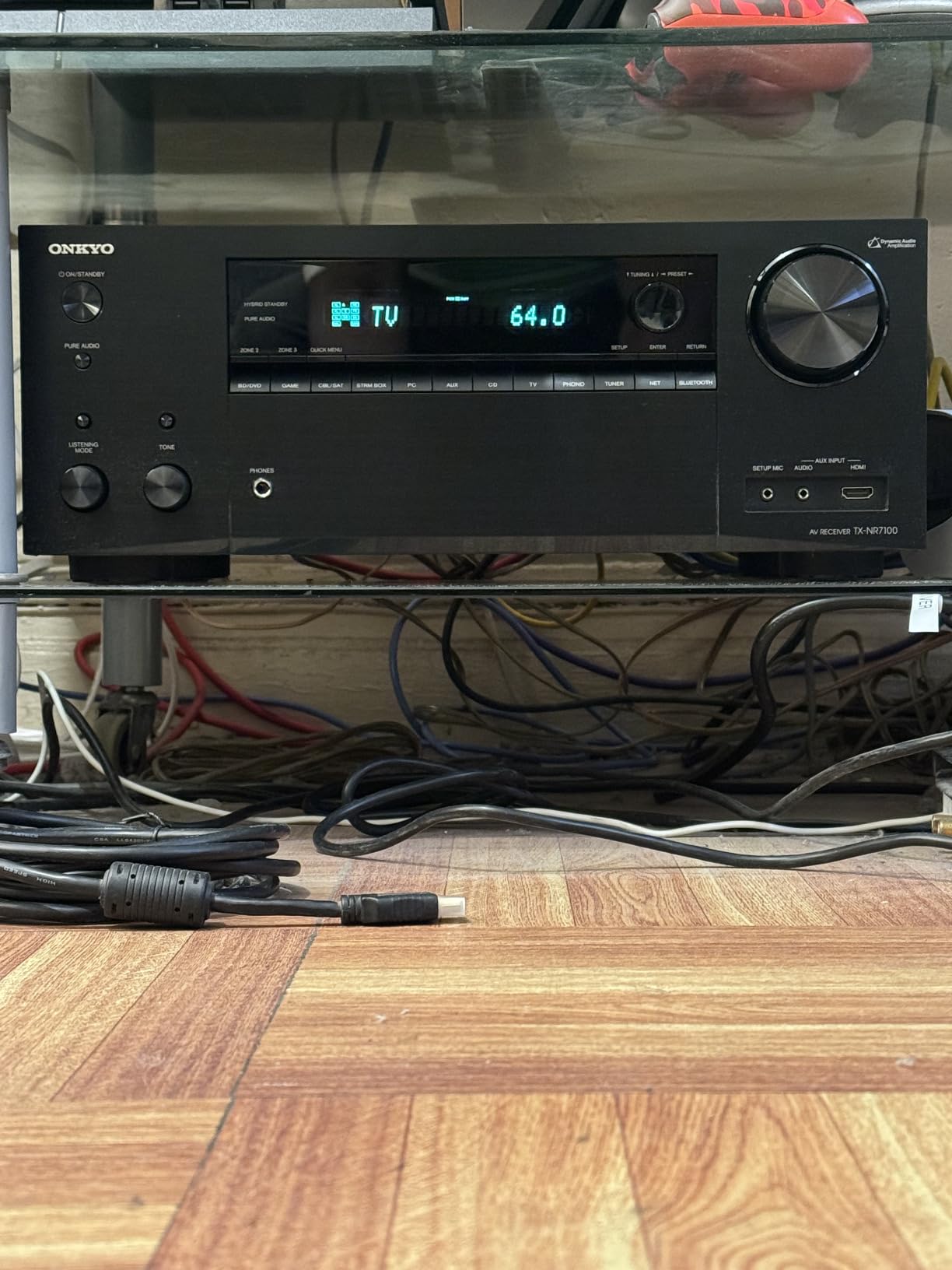 Onkyo TX-NR7100 9.2-Channel AV Receiver - 100 Watts Per Channel, Dirac Live Out of Box, Works with Sonos Certified, THX Certified and More customer photo 1