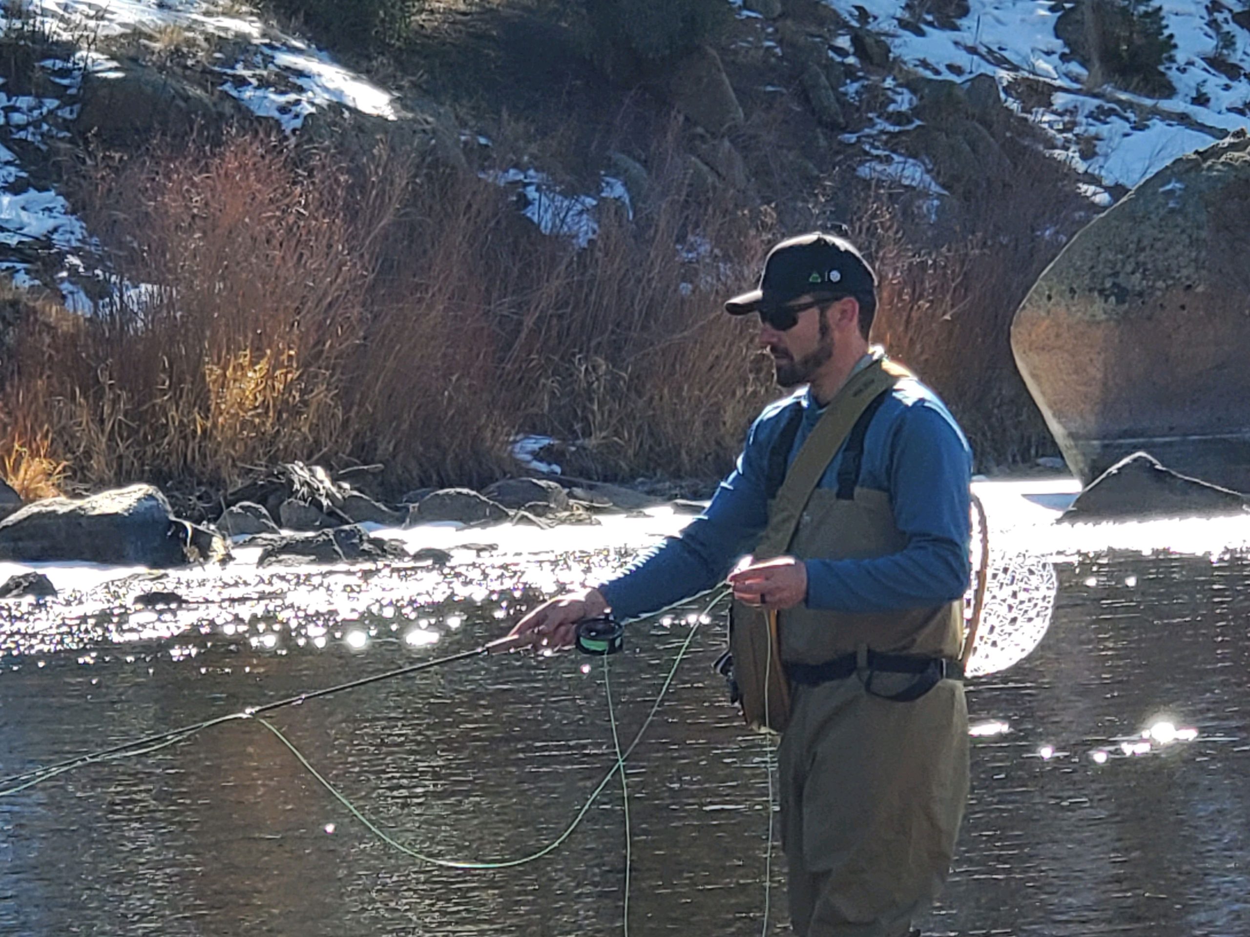 Orvis Encounter Fly Rod Outfit - 4Pc Fishing Rod and Reel Combo with Smooth Performance, Complete with Reel, Line, Backing, & Leader for Young Anglers customer photo 2