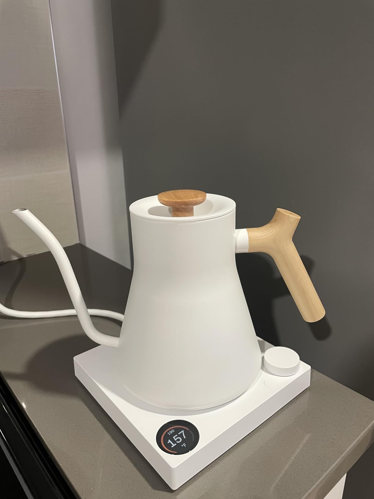 Fellow Stagg EKG Pro Gooseneck Electric Kettle, Brew Timer, 0.9 Liter customer photo 2
