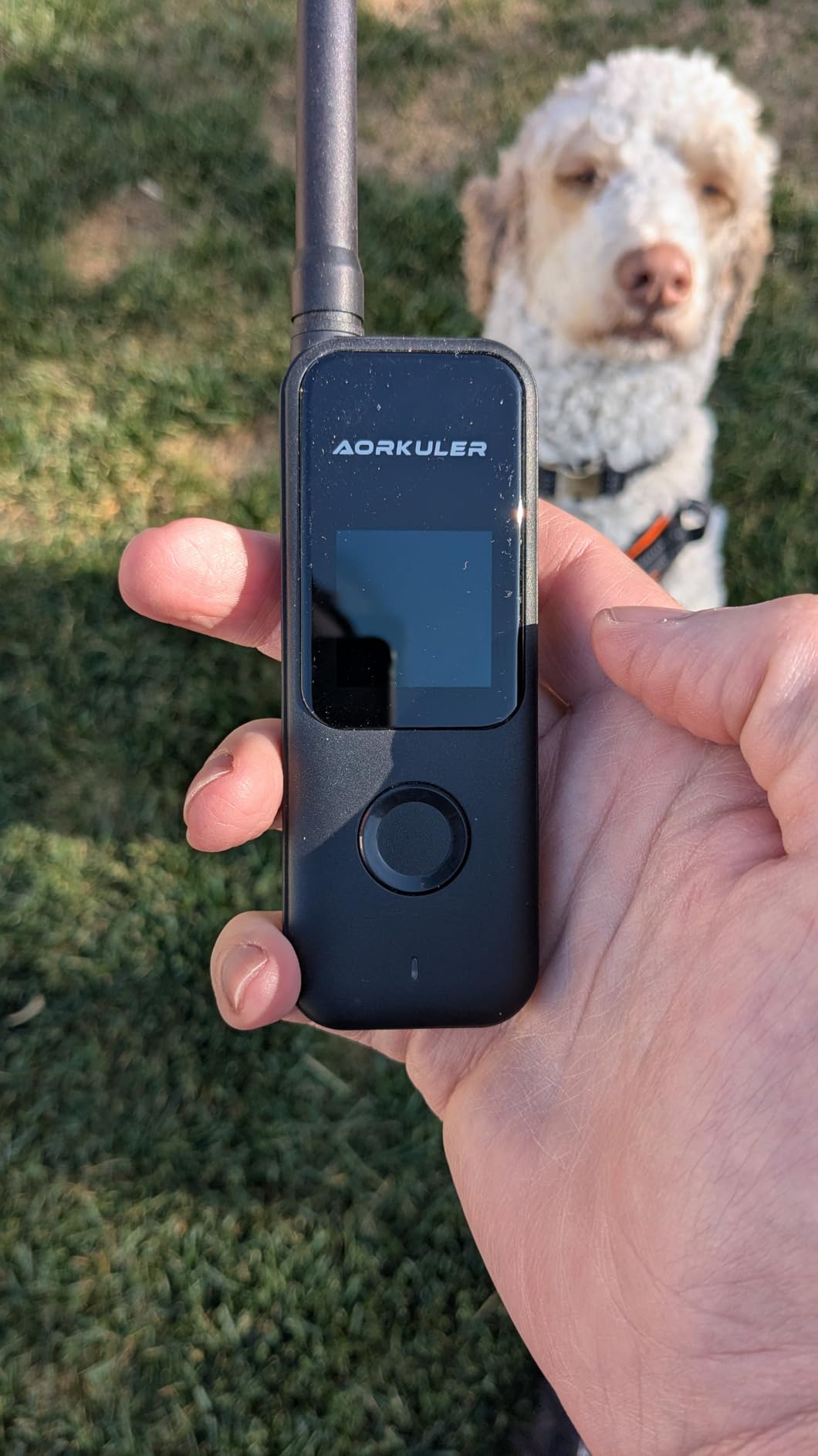 Aorkuler GPS Dog Tracker – No Phone, No Signal, No Subscription | Real-Time Direction & Distance Up to 3.5 Miles | Built for Hiking, Farms & Off-Grid Adventures (Tracker 2) customer photo 2