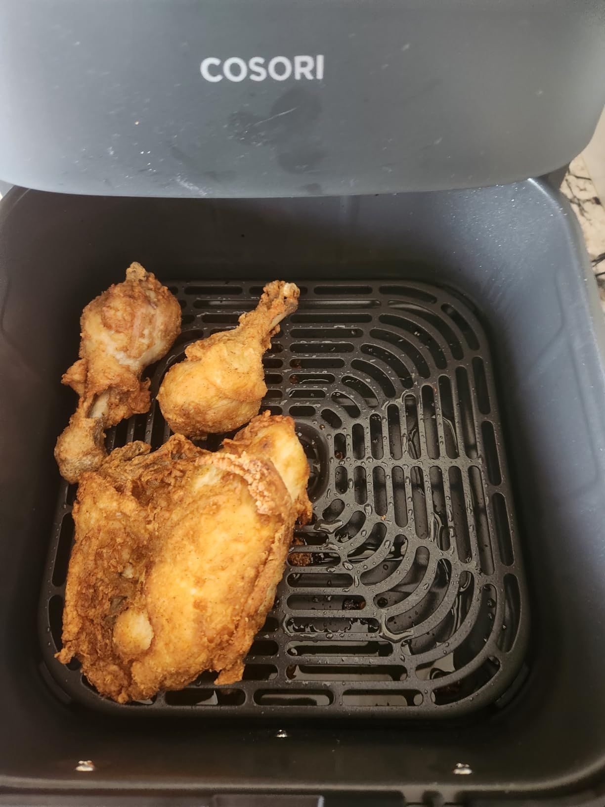 Cosori TurboBlaze Air Fryer, 9-in-1, 6 Qt, PFAS-Free Ceramic Coating customer photo 1