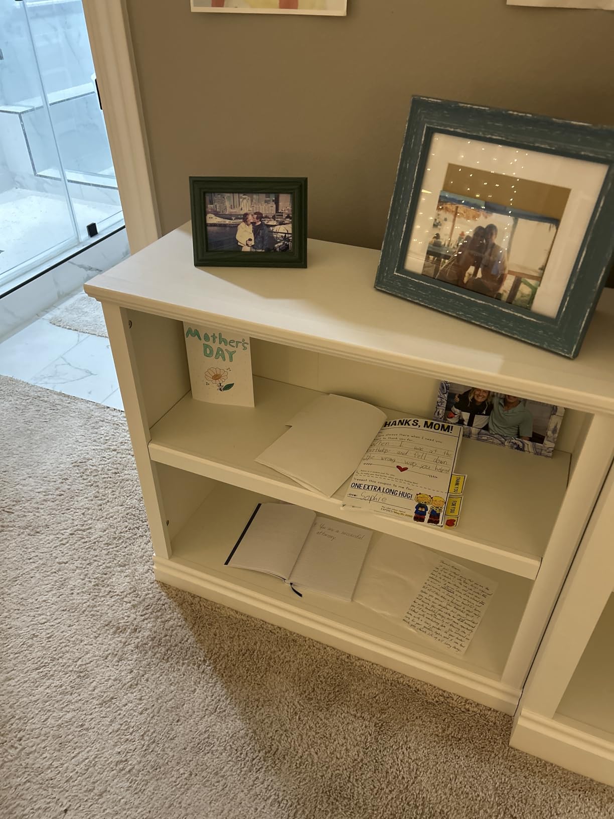 Bevfint 70-Inch Tall White Bookcase, 5 Tiers Shelves Open Storage Bookshelf, 33 in Wide Anti Tipping Indoor Furniture, Book Cases for Home Library Office Bedroom School customer photo 1