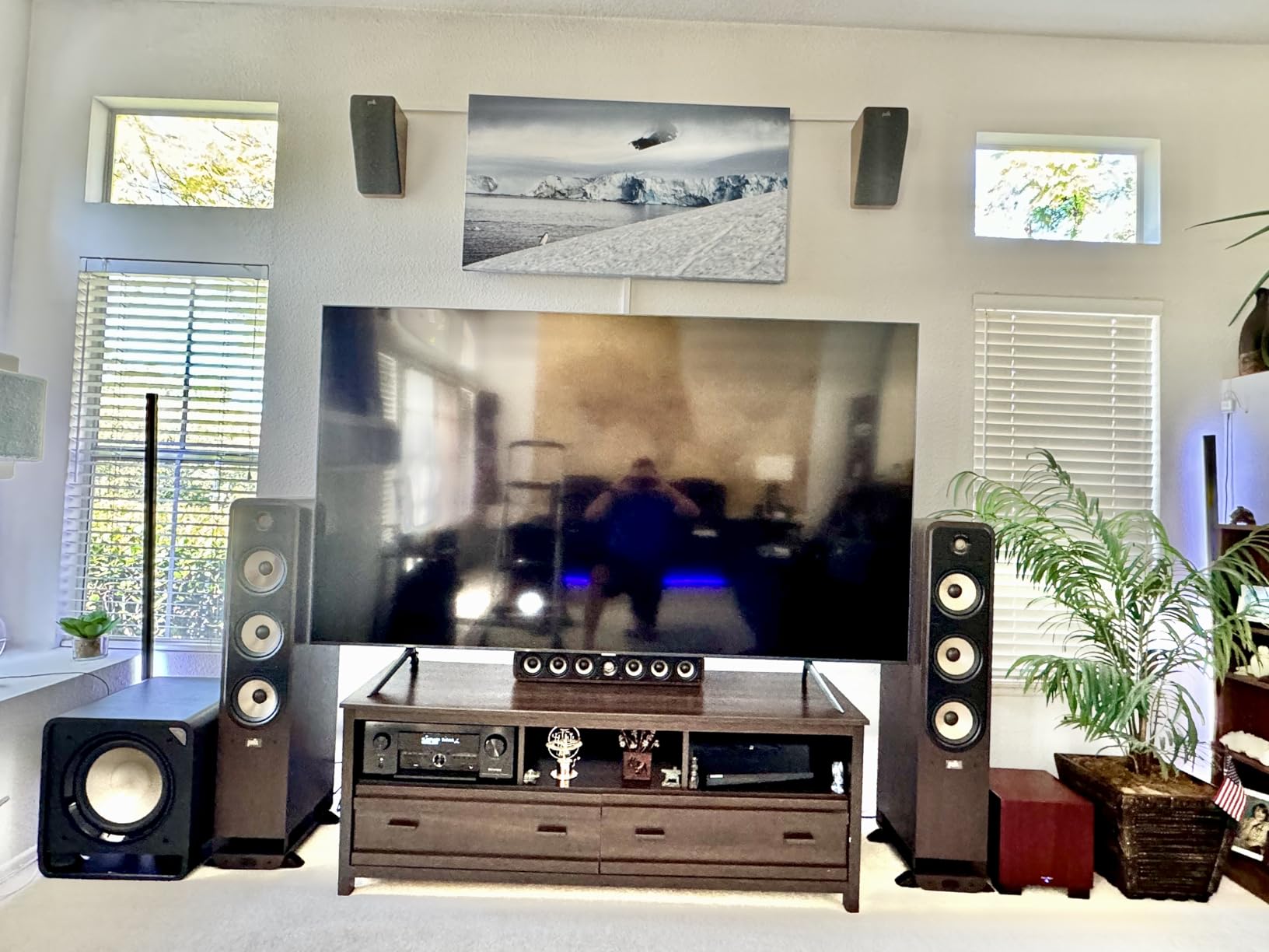 Denon AVR-X1800H 7.2 Channel AV Stereo Receiver - 80W/Channel, Wireless Streaming via Built-in HEOS, WiFi, & Bluetooth, Supports Dolby Vision, HDR10+, Dynamic HDR, & Home Automation Systems customer photo 2