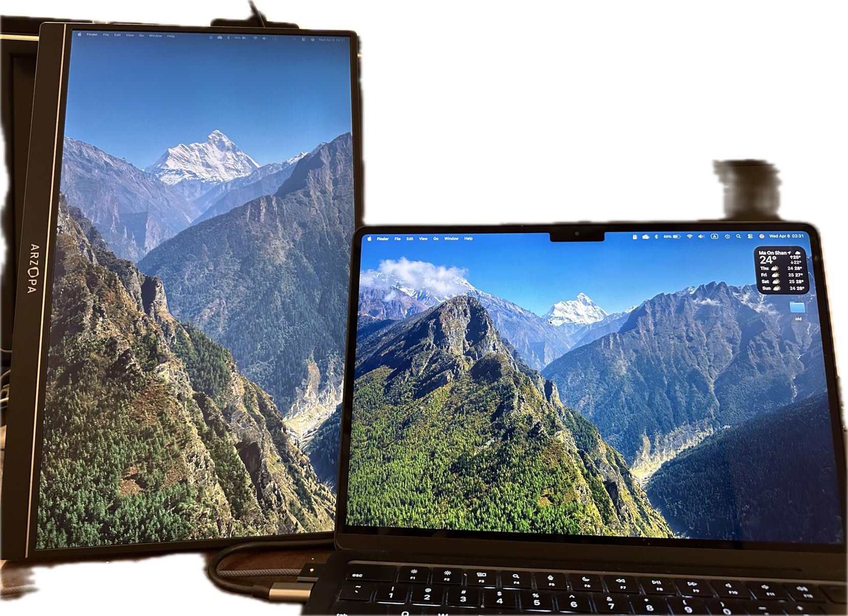 ARZOPA 16.1'' 144Hz Portable Gaming Monitor 106% sRGB - Z1FC customer photo 1