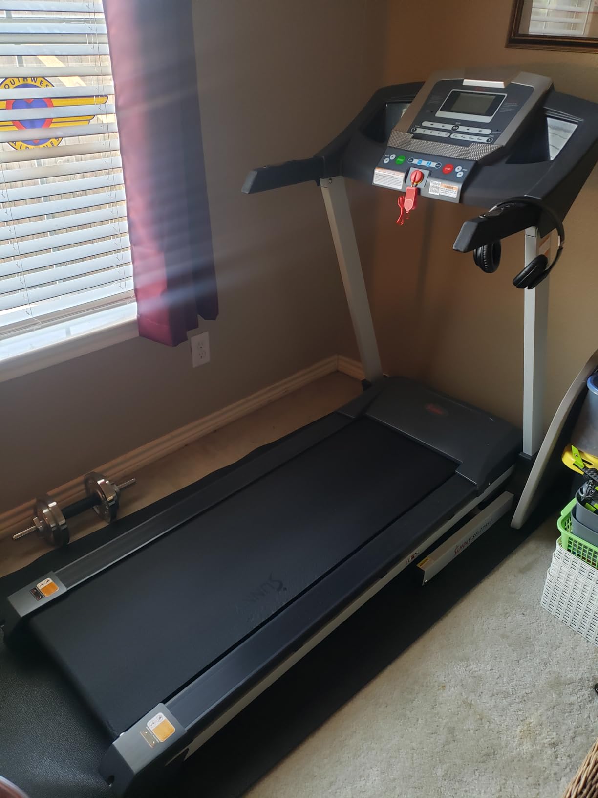 Sunny Health & Fitness Fully Assembled Auto Incline Treadmill for Home Gym customer photo 2