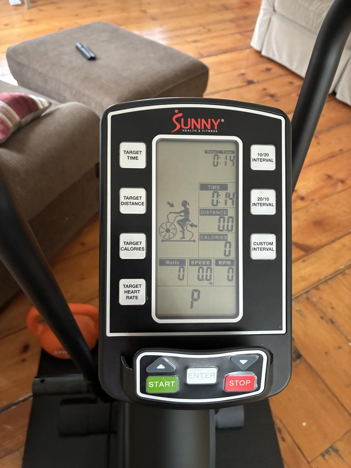 Sunny Health & Fitness Smart Heavy-Duty Fan Bike for HIIT Cycling Workout customer photo 1