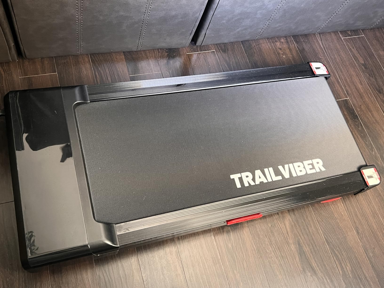 Walking Pad Treadmill 12% Auto Incline, Under Desk Treadmill customer photo 2