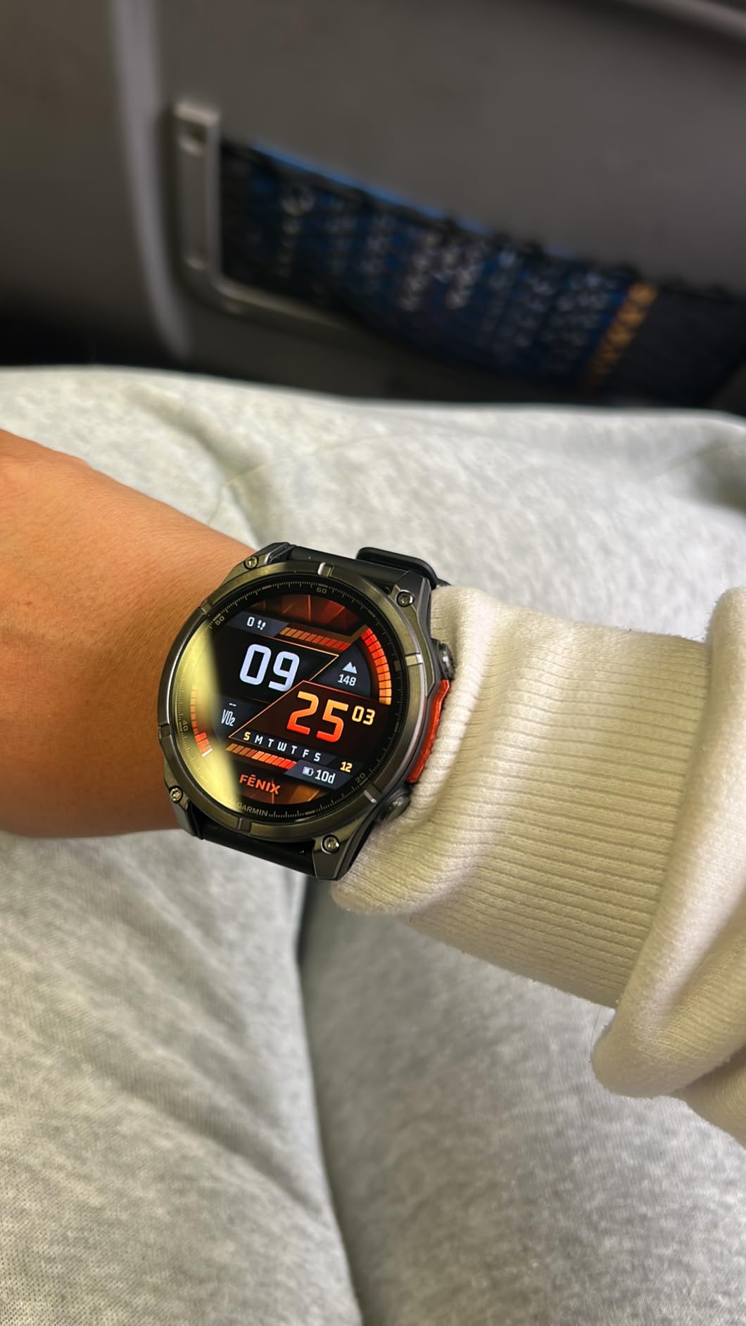 Garmin fēnix 8, 47mm, Black - Premium Multisport Smartwatch, AMOLED Display, GPS, Built-In Flashlight, Dive-Rated customer photo 2