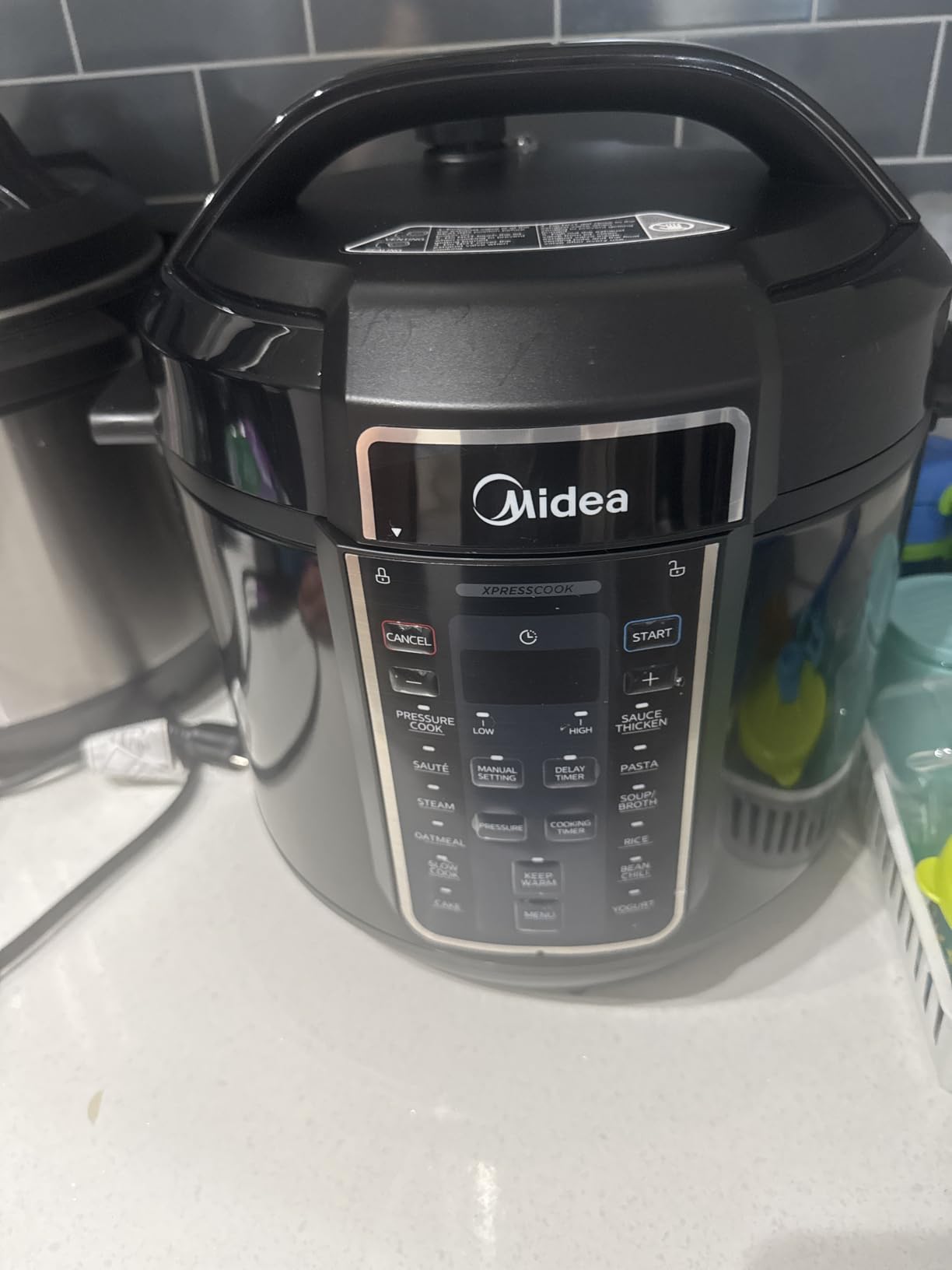 Midea 12-in-1 Electric Pressure Cooker, 8 Quarts, 12 Presets, Multi-Functional Programmable Slow Cooker, Rice Cooker, Steamer, Sauté Pan, Yogurt Maker, Stainless Steel customer photo 1