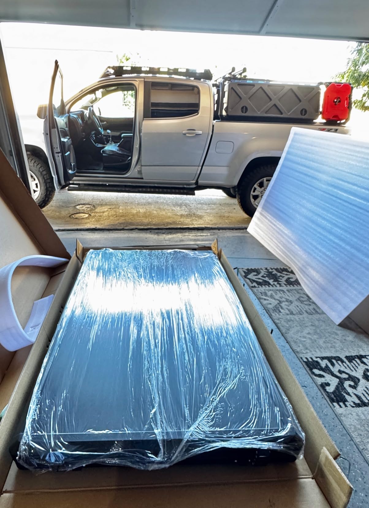 Aluminum Rooftop Tent Hard Shell with Winter Insulation, Pop Up 2 Person Roof Top Hardshell for Camping Truck Van Suitable for Jeep SUV Car customer photo 2
