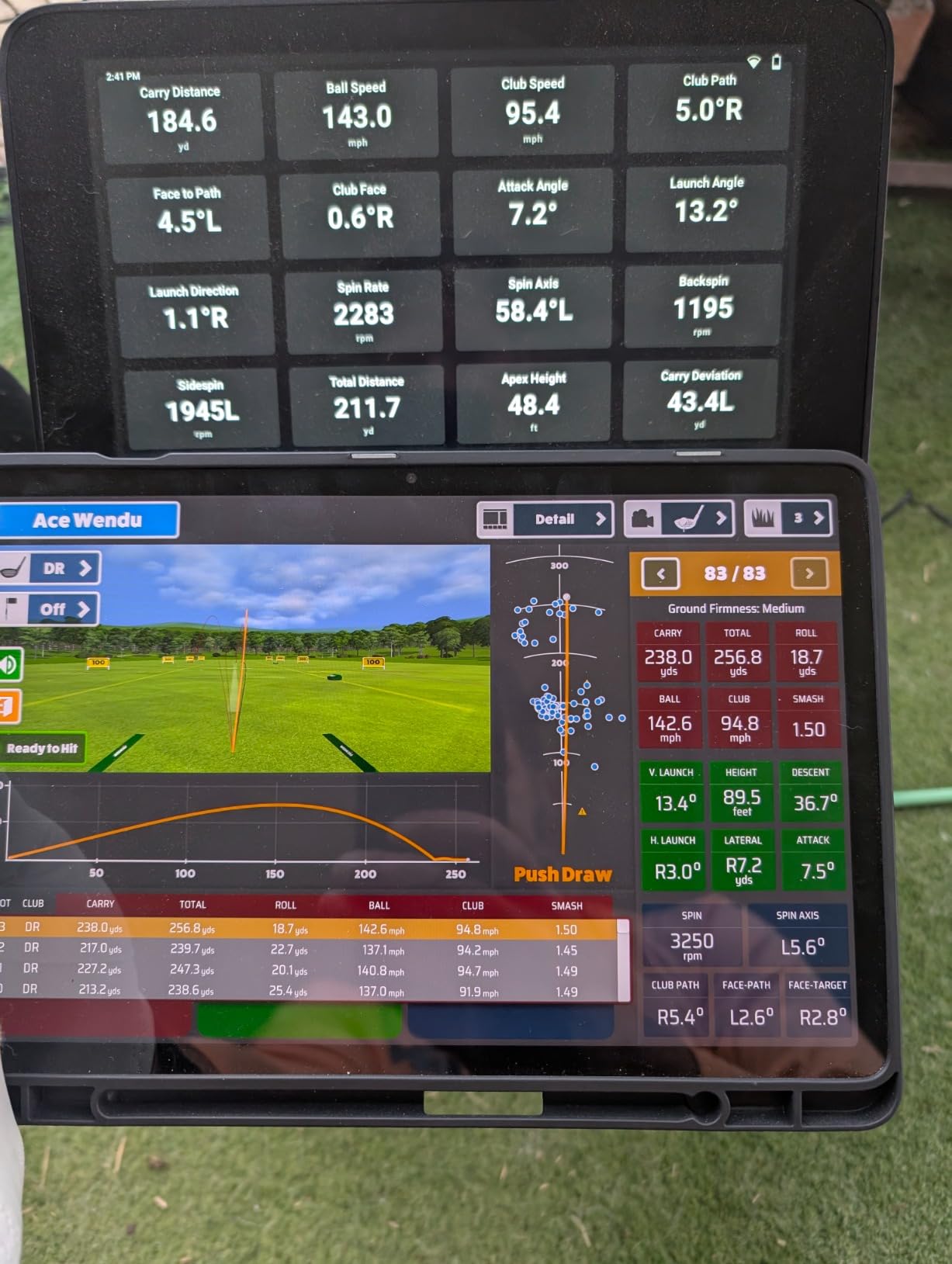 Garmin Approach R50, Premium Golf Launch Monitor & Simulator customer photo 2
