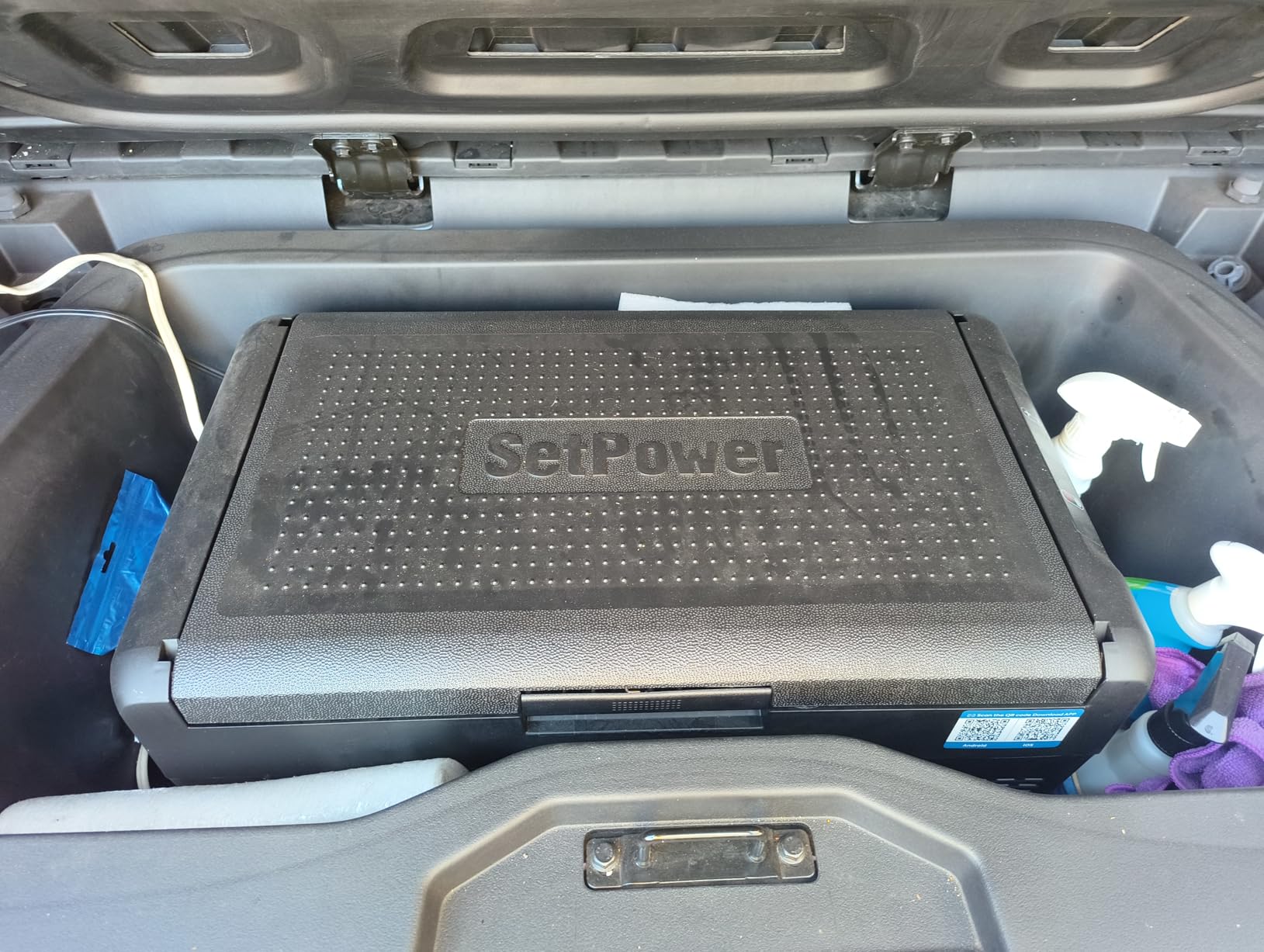 Setpower 12V Refrigerator 21QT Car Refrigerator,50H Keep Cool 12V Fridge customer photo 2