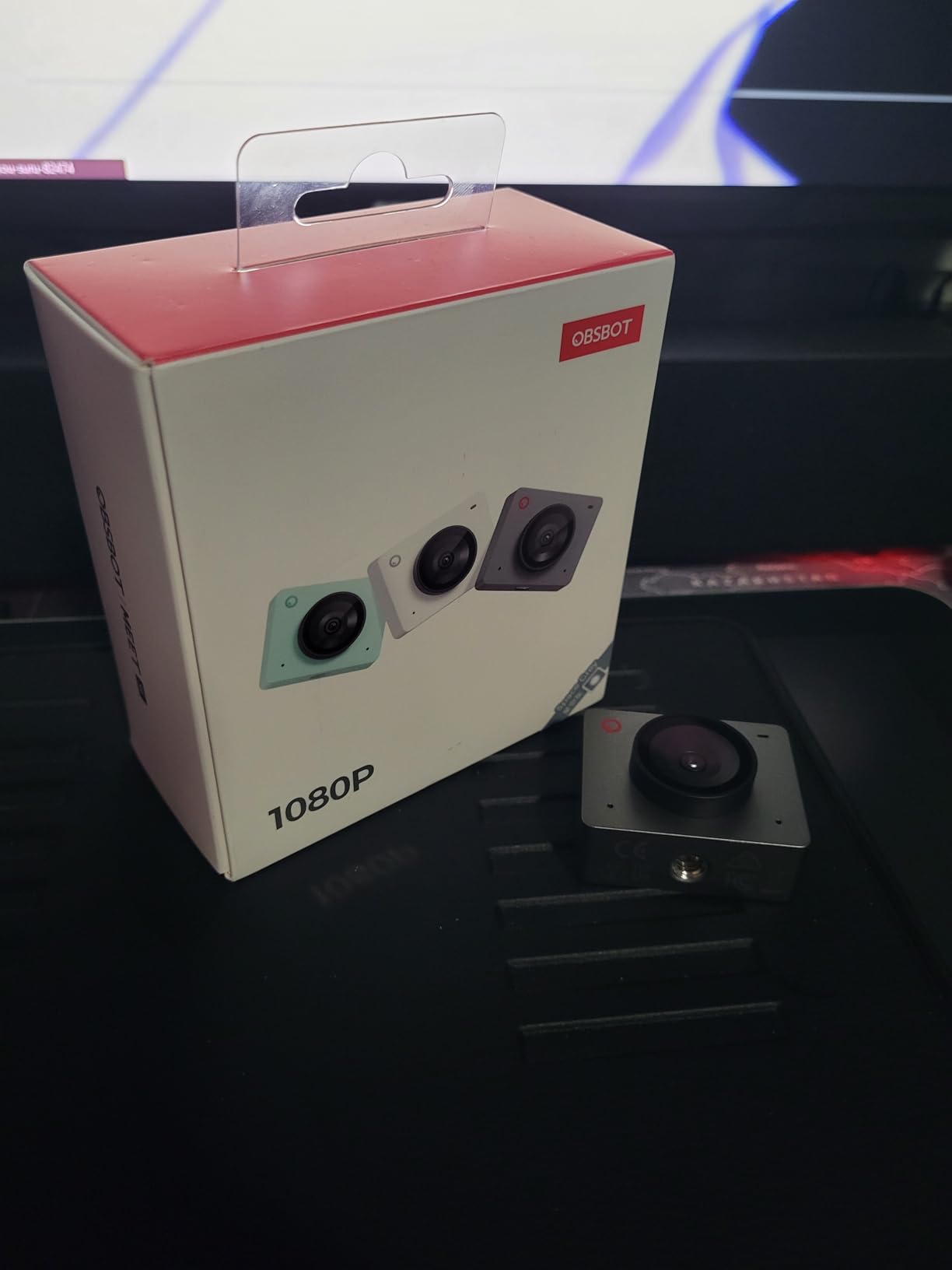 OBSBOT Meet SE 1080P 100FPS Webcam for PC, AI Framing Streaming Camera with 1/2.8