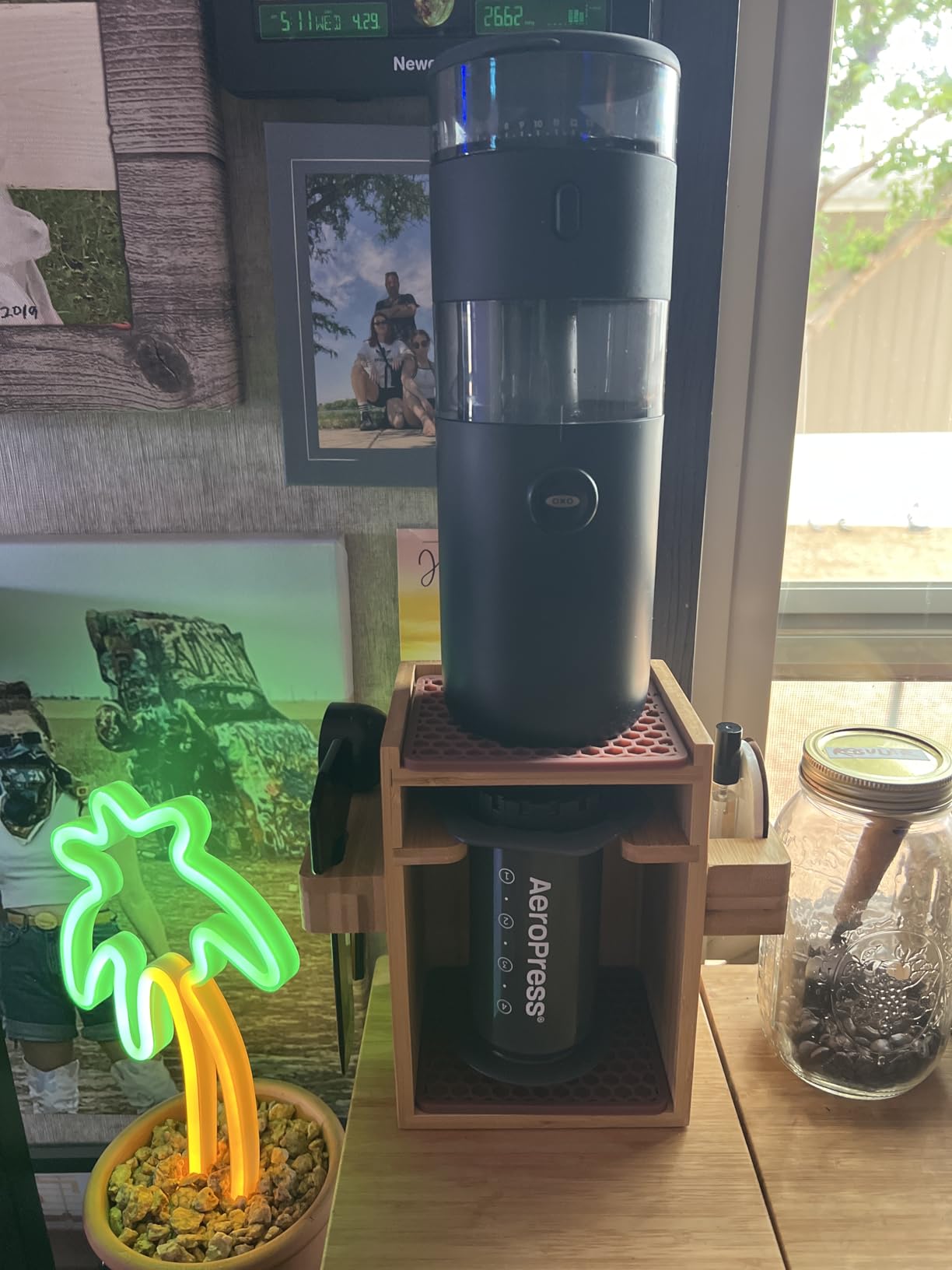 OXO Brew Compact Conical Burr Electric Coffee Bean Grinder - 50g Capacity customer photo 2