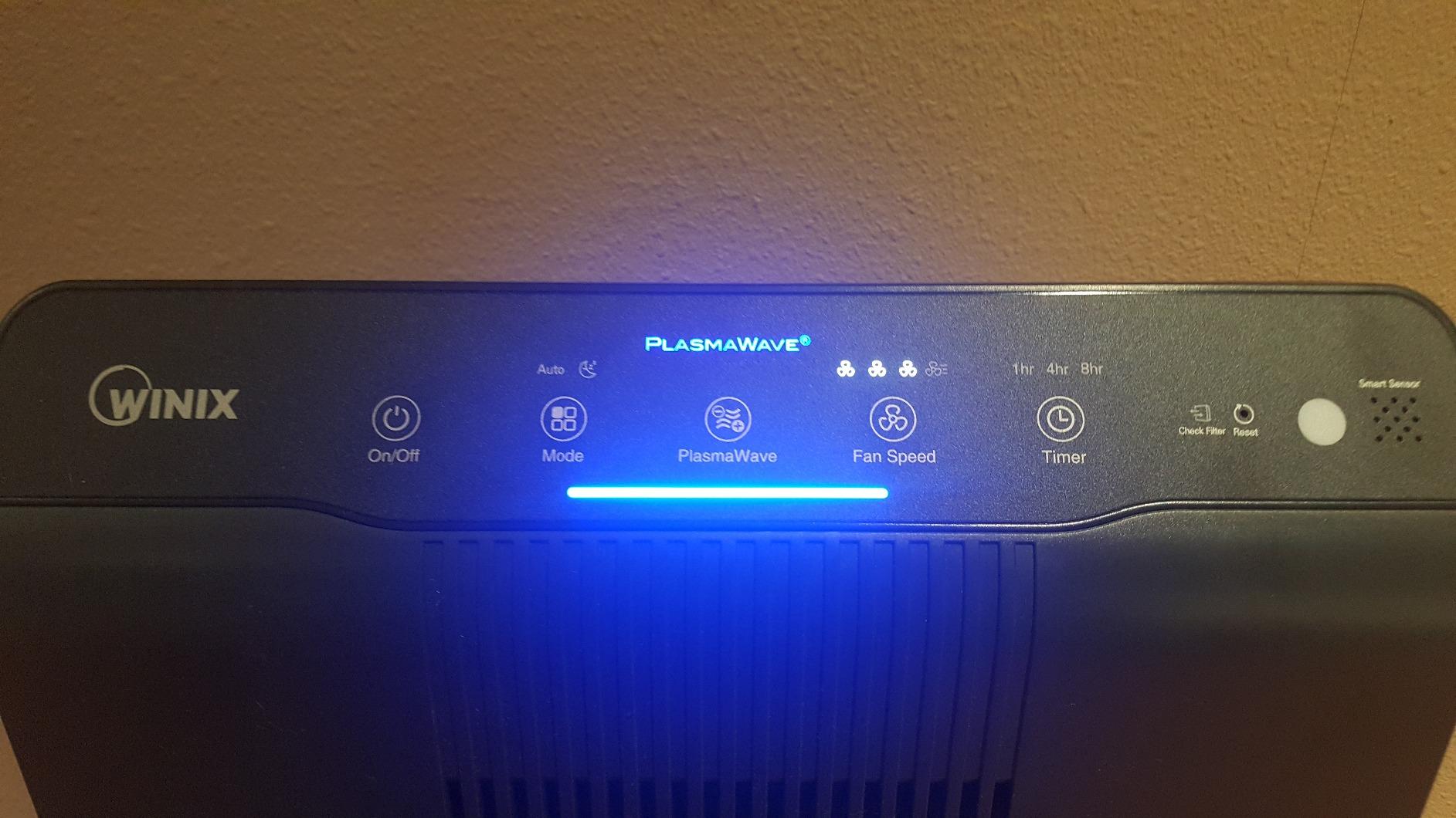WINIX 5520 Air Purifier for Home Large Room Up to 1882 Ft² in 1 Hr With Air Quality Monitor, True HEPA, High Deodorization Carbon Filter and Auto Mode, Captures Pet Allergies, Smoke, Dust. customer photo 1