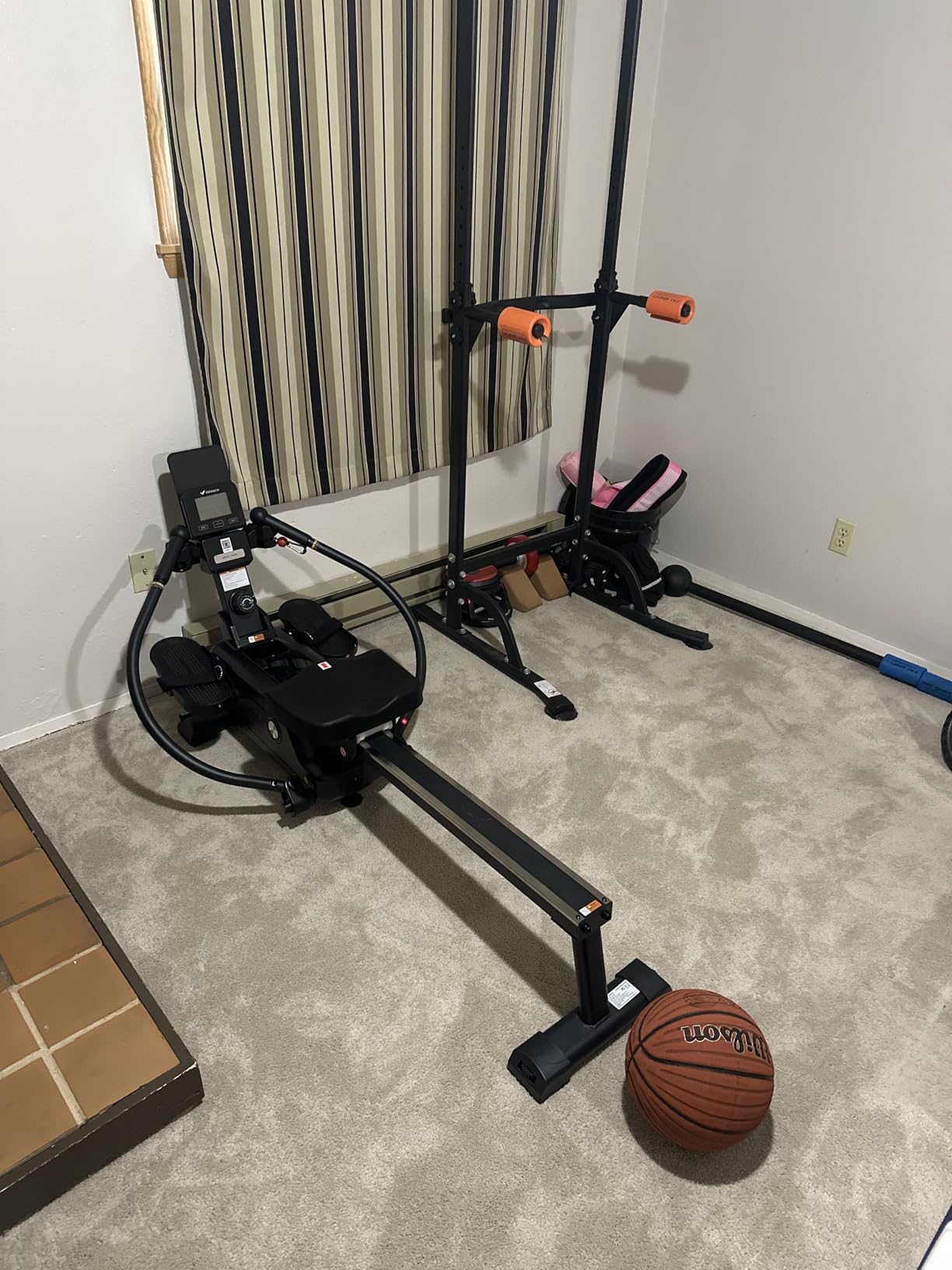 Merach RS3 Scull Rowing Machine for Home, Simulate Real Row, Ergonomic Seat customer photo 1