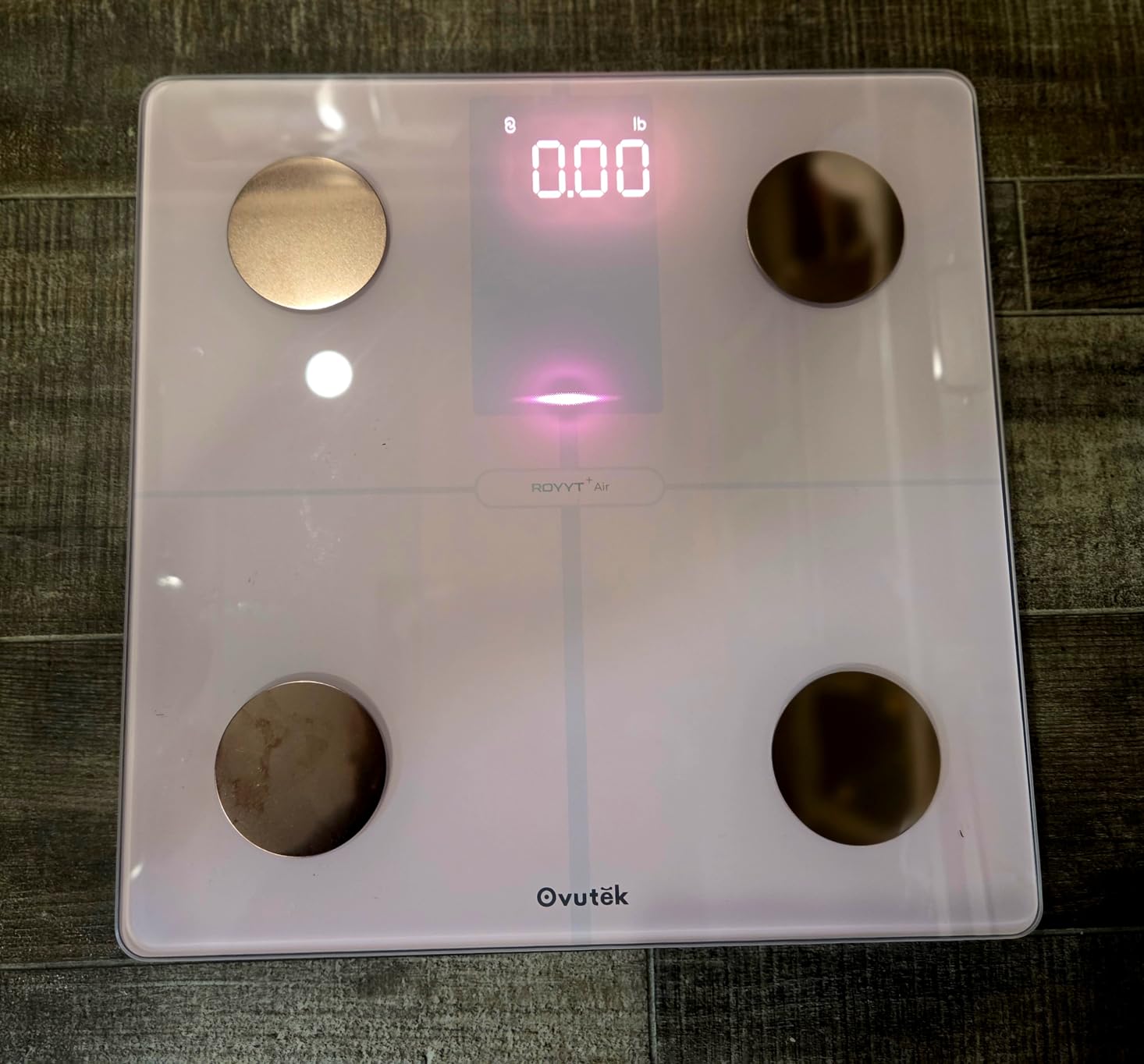 Ovutek Smart Scale for Body Weight, Professional Bathroom Digital Scale with BMI, Body Fat, Muscle Mass, Most Accurate to 0.05lb, Large Display High Accurate Body Composition Machine with Fitness App customer photo 2