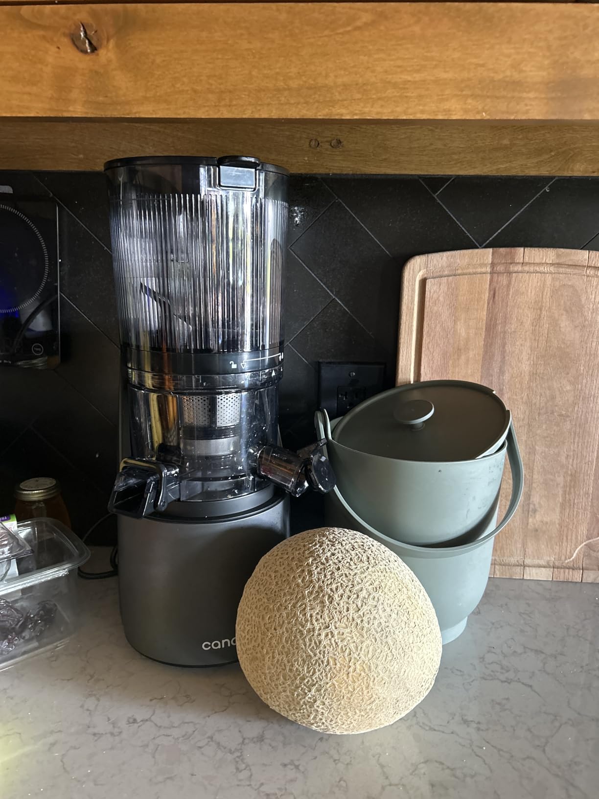 Canoly 3-in-1 Cold Press Juicer C16, Makes Juice & Sorbet & Nut Milk | 6