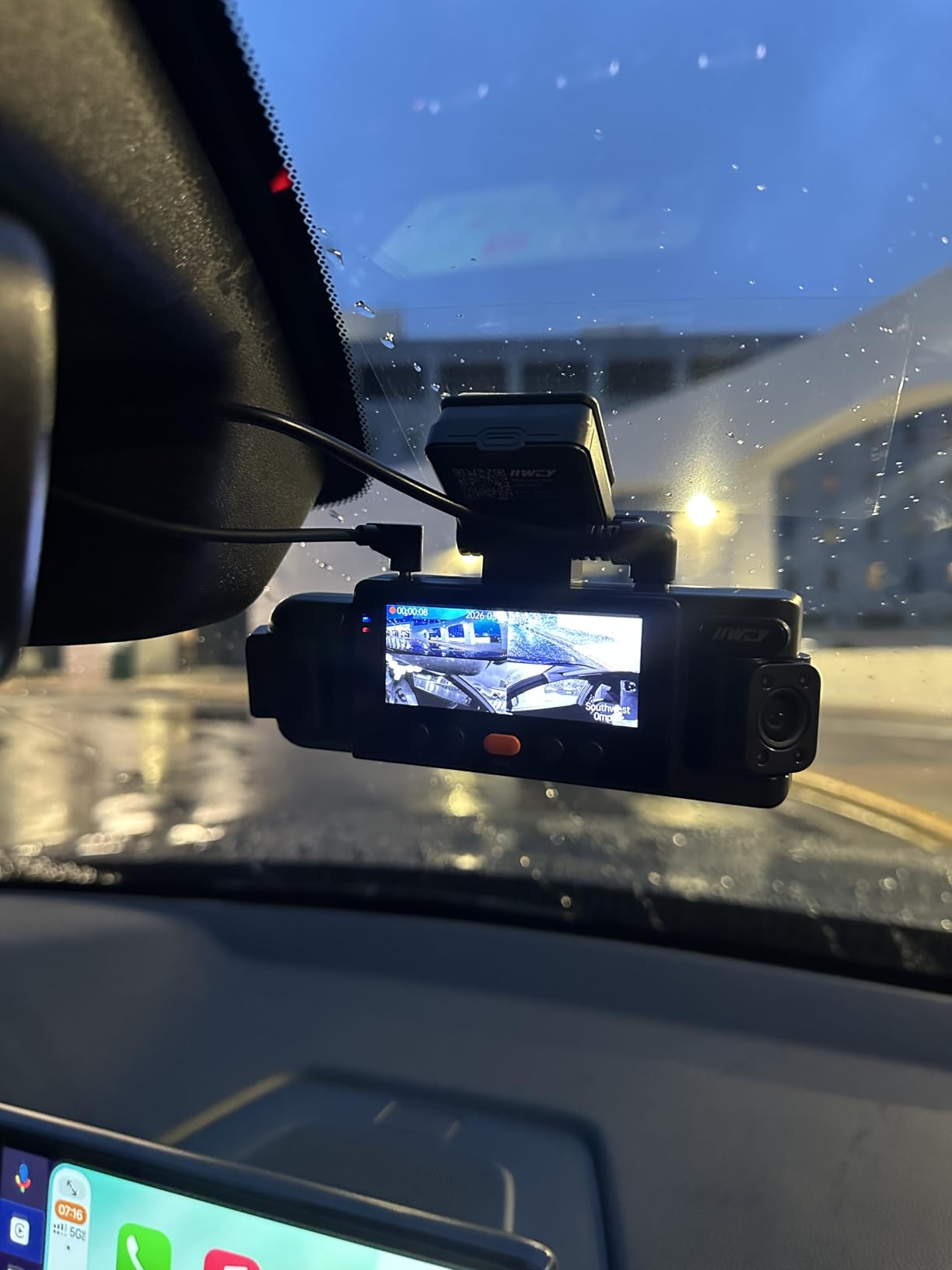 IIWEY N6 360° Dash Cam 4 Channel, Free 128GB Card, 8 IR Lights Night Vision customer photo 2