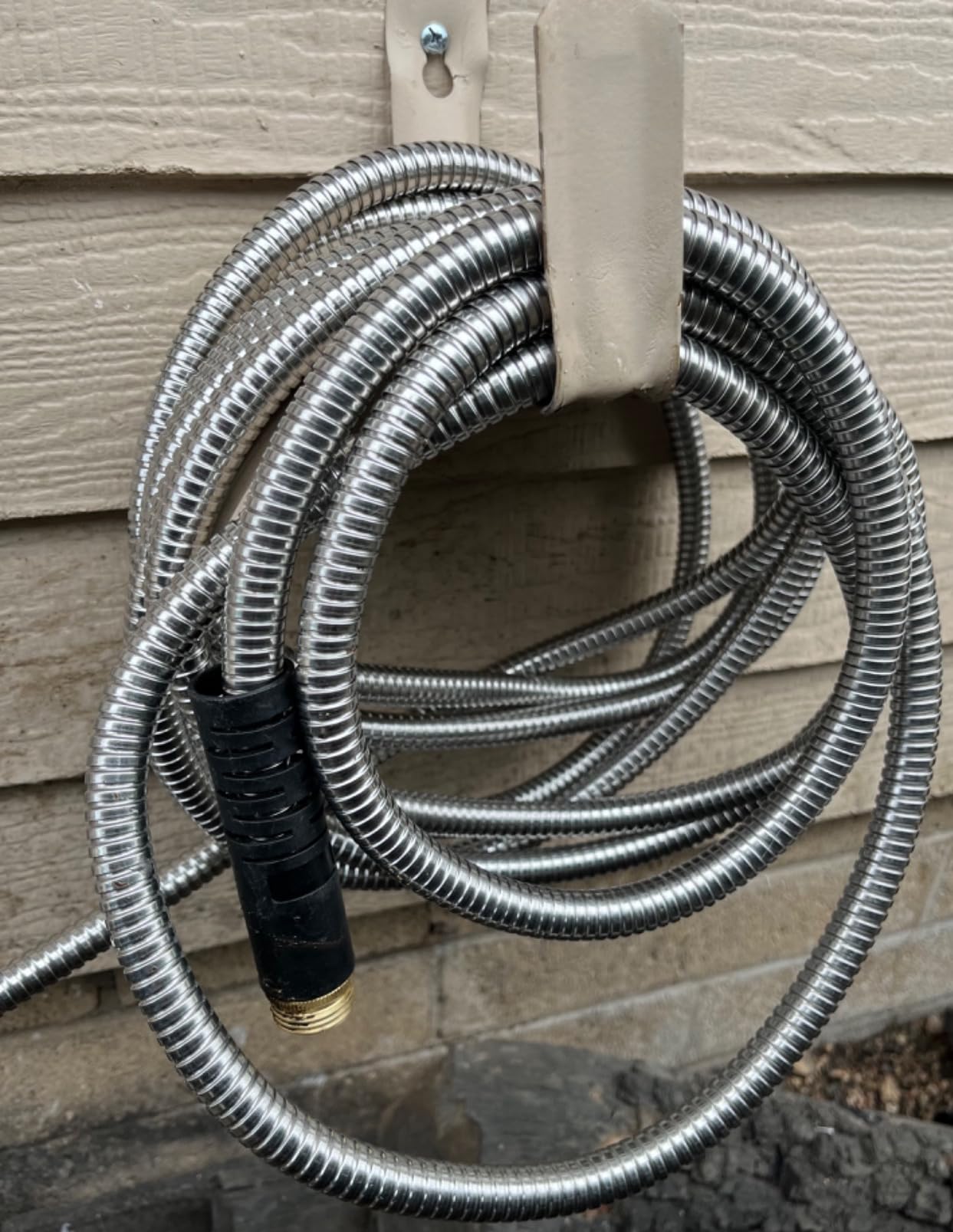 25 ft Expandable Garden Hose with 10 Spray Nozzle - Heavy Duty Superior Strength 3750D - 4-Layer Latex Core - Expanding Water hoses - Extra Strong Brass Connectors/Storage Bag customer photo 2