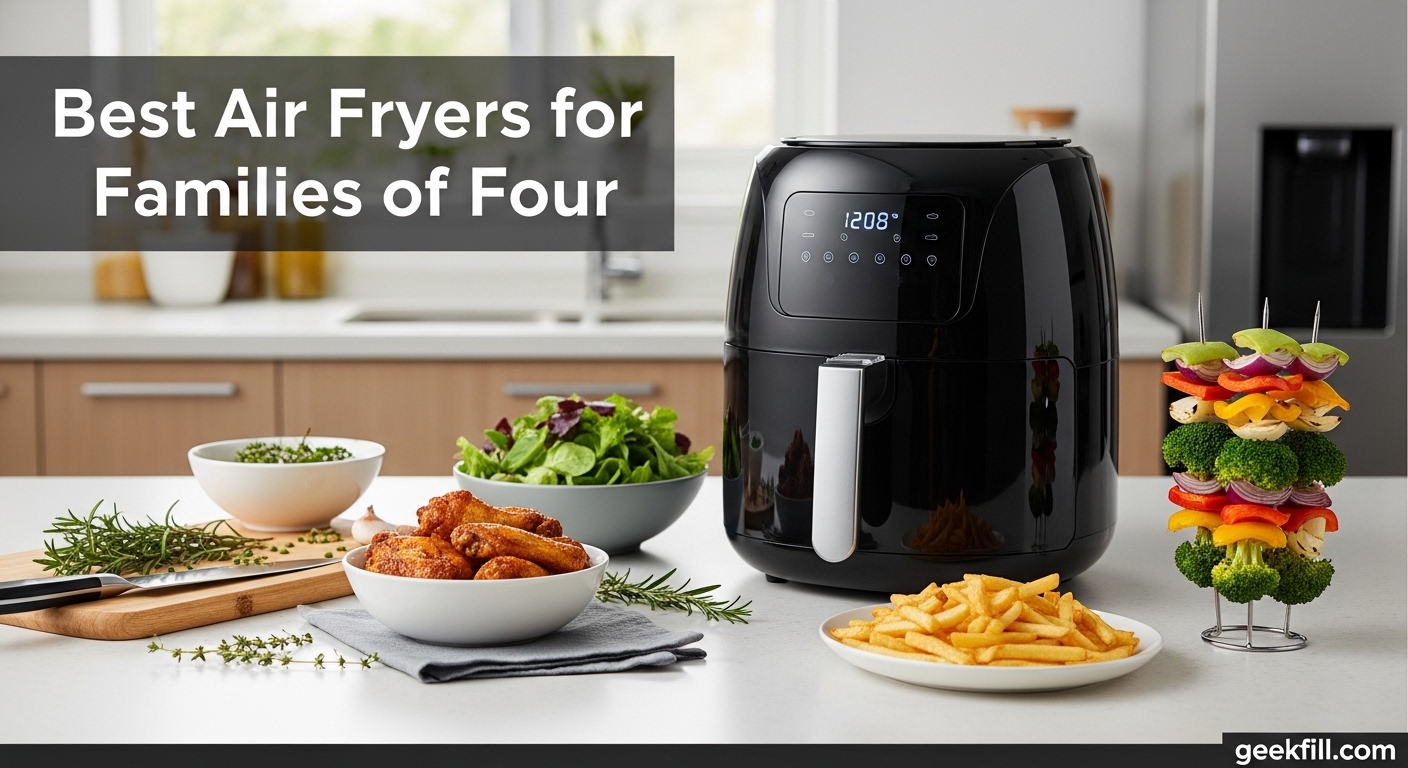 Best Air Fryers for Families of Four
